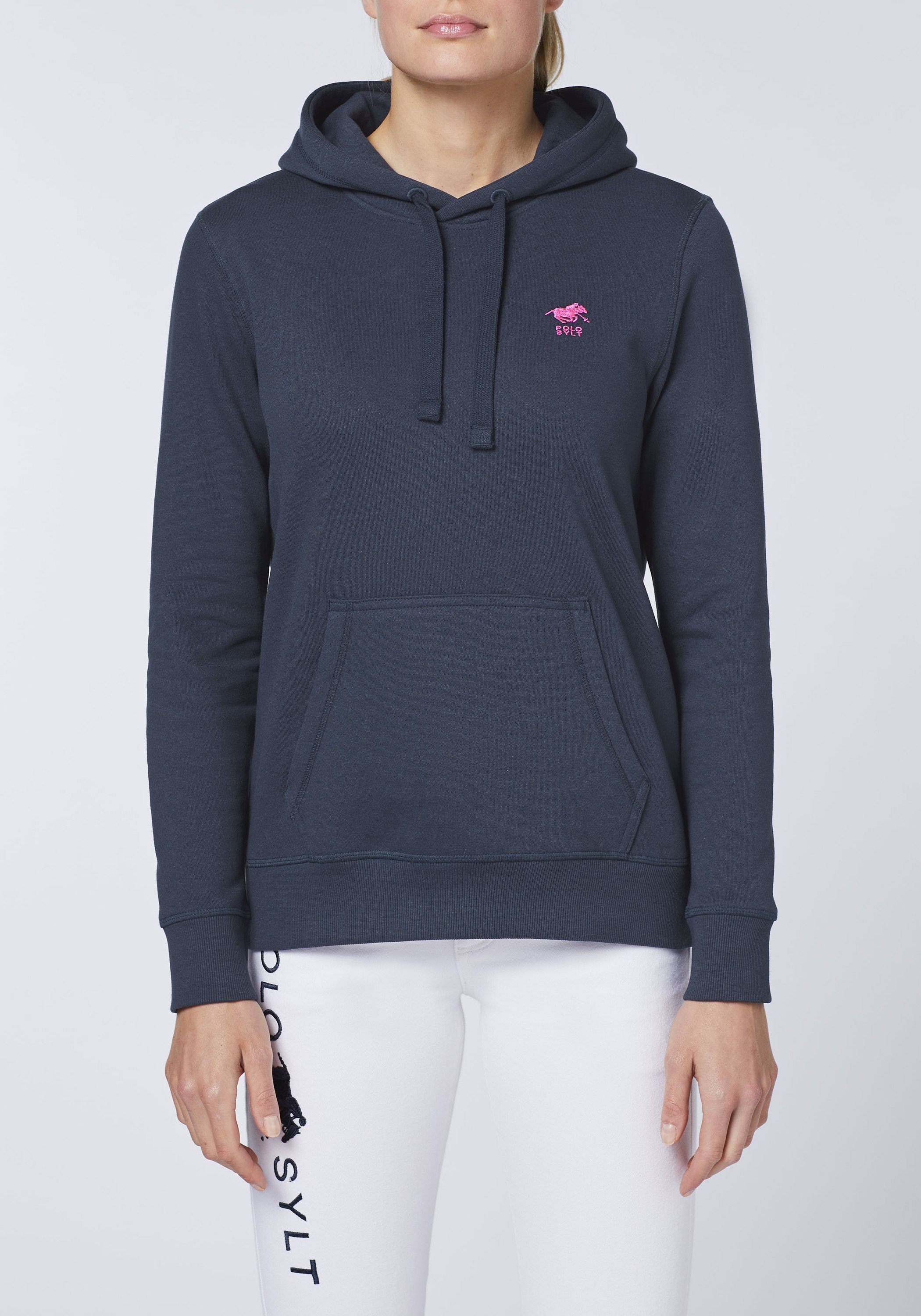 Polo Sylt Kapuzensweatshirt mit Logo-Stickerei