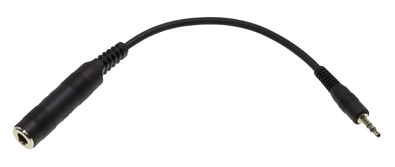 Sennheiser 561035 Adapter Klinkenbuchse 3,5mm./6,3mm. für Kopfhörer Strom-Adapterkabel