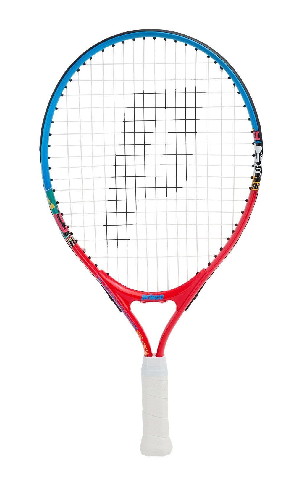Prince Tennisschläger Ace/Face 21in (4-7 Jahre) 2025 blau - besaitet