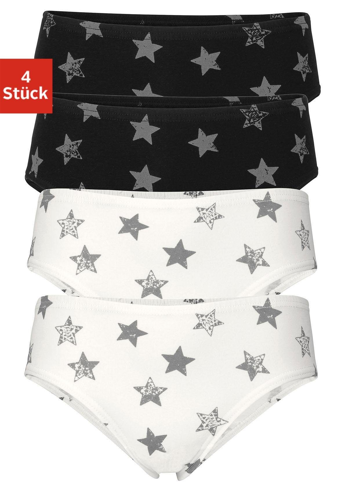 Vivance Slip (Packung, 4-St) mit Sternendruck