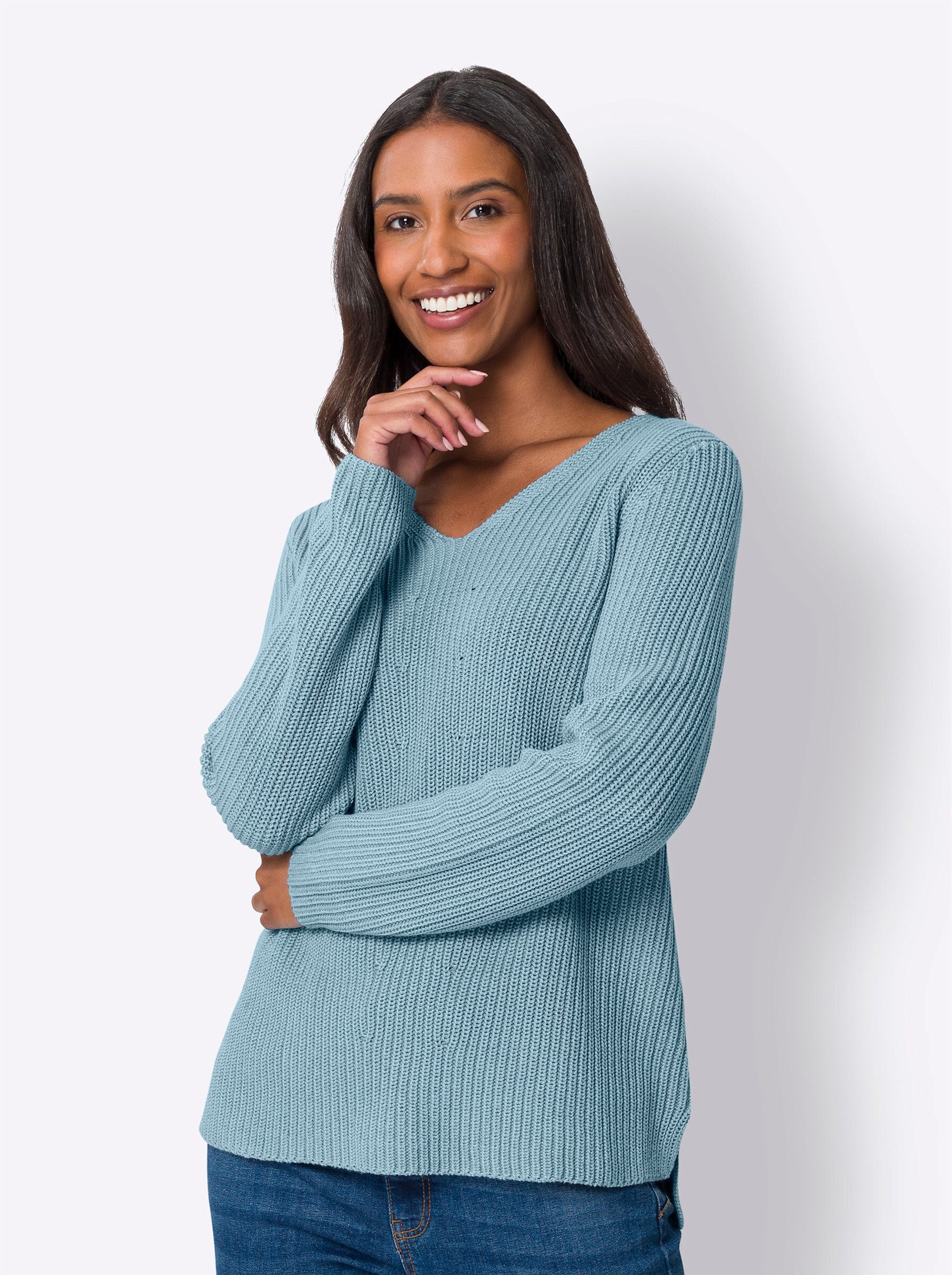heine Strickpullover Pullover . günstig online kaufen