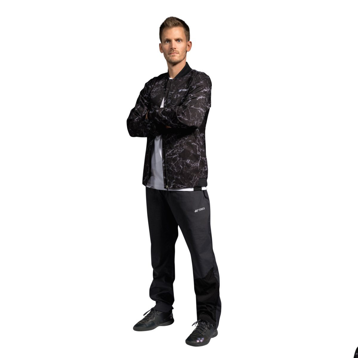 Yonex Trainingshose Warm-Up Pant Club Team 2024 schwarz Herren