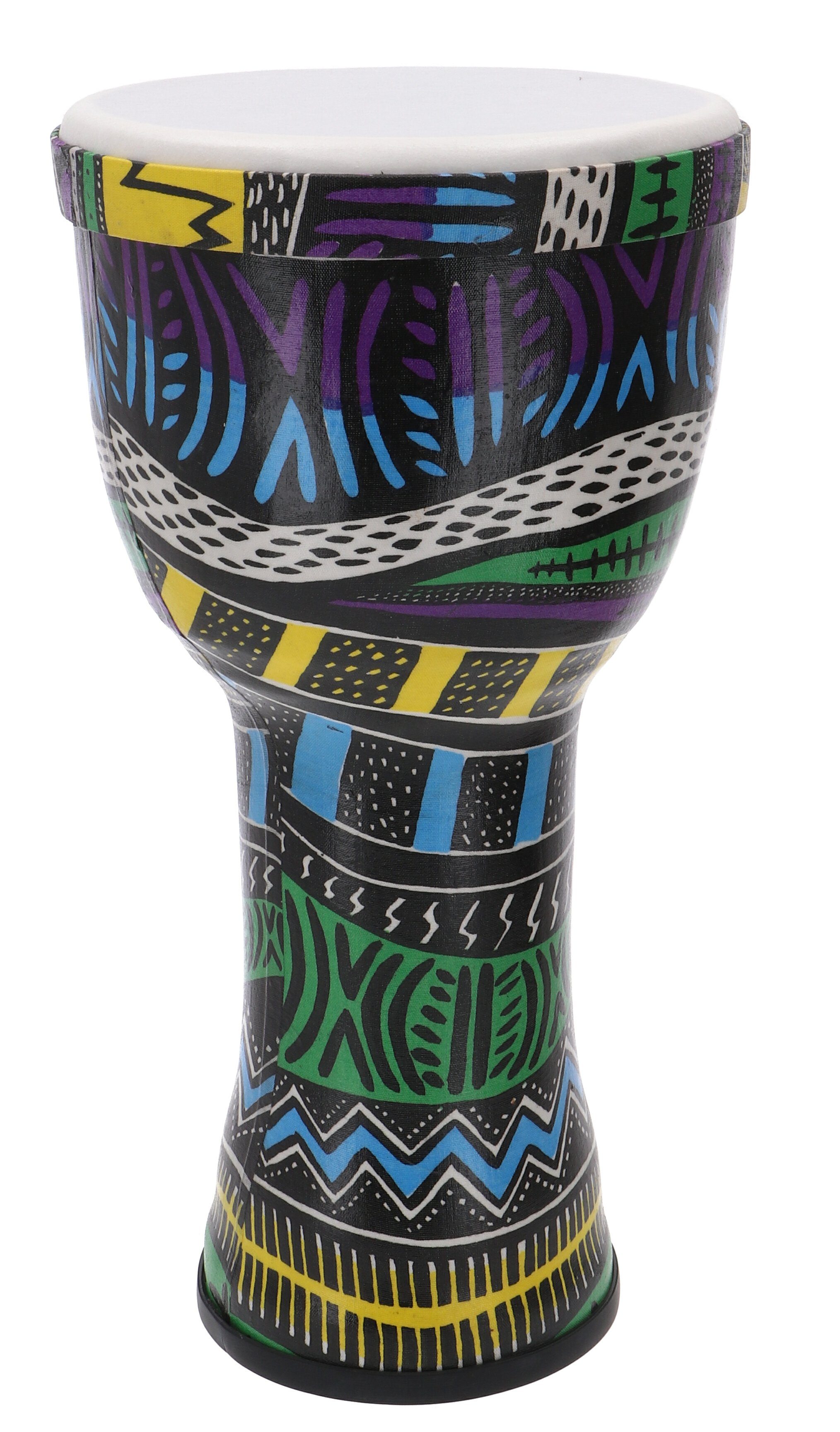 Guru-Shop Spielzeug-Musikinstrument Farbige Djembe/ Holztrommel/ Percussion..