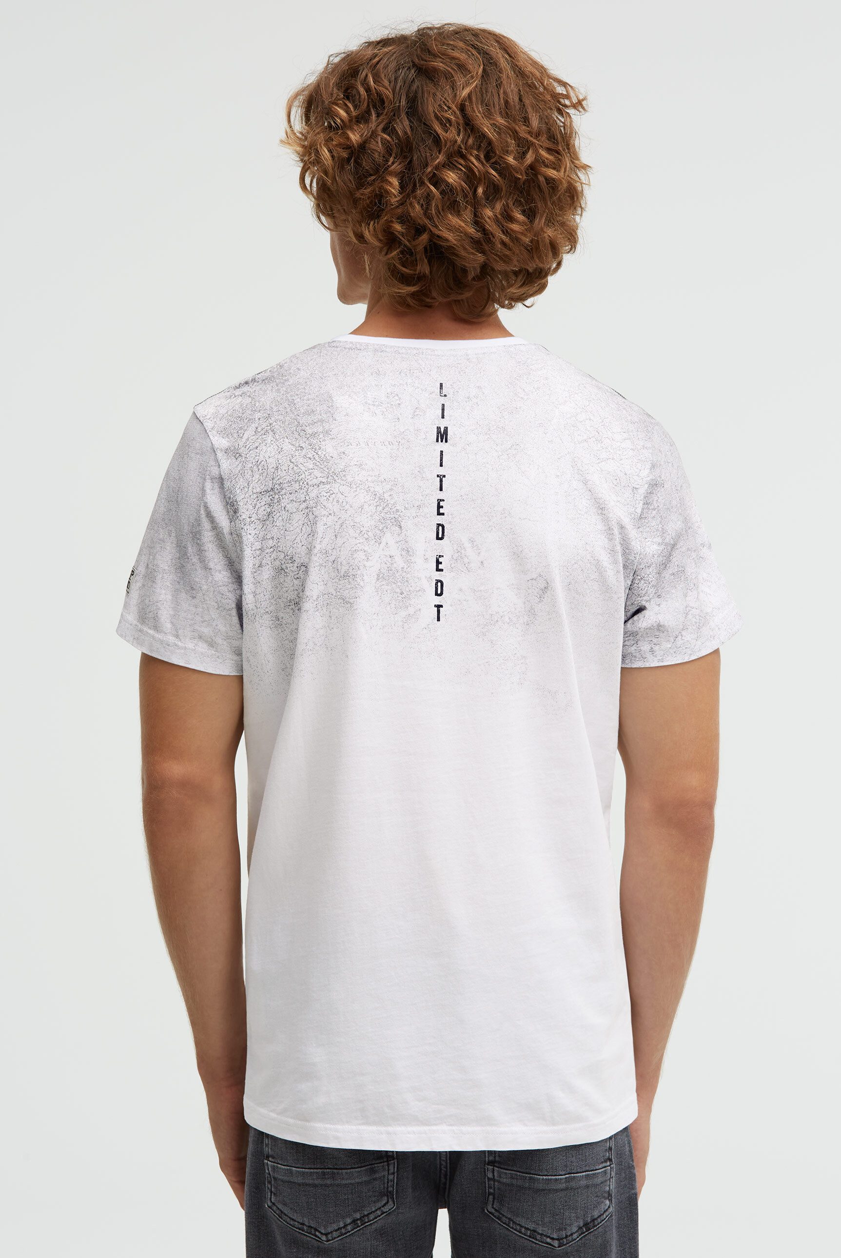 CAMP DAVID Rundhalsshirt aus Baumwolle
