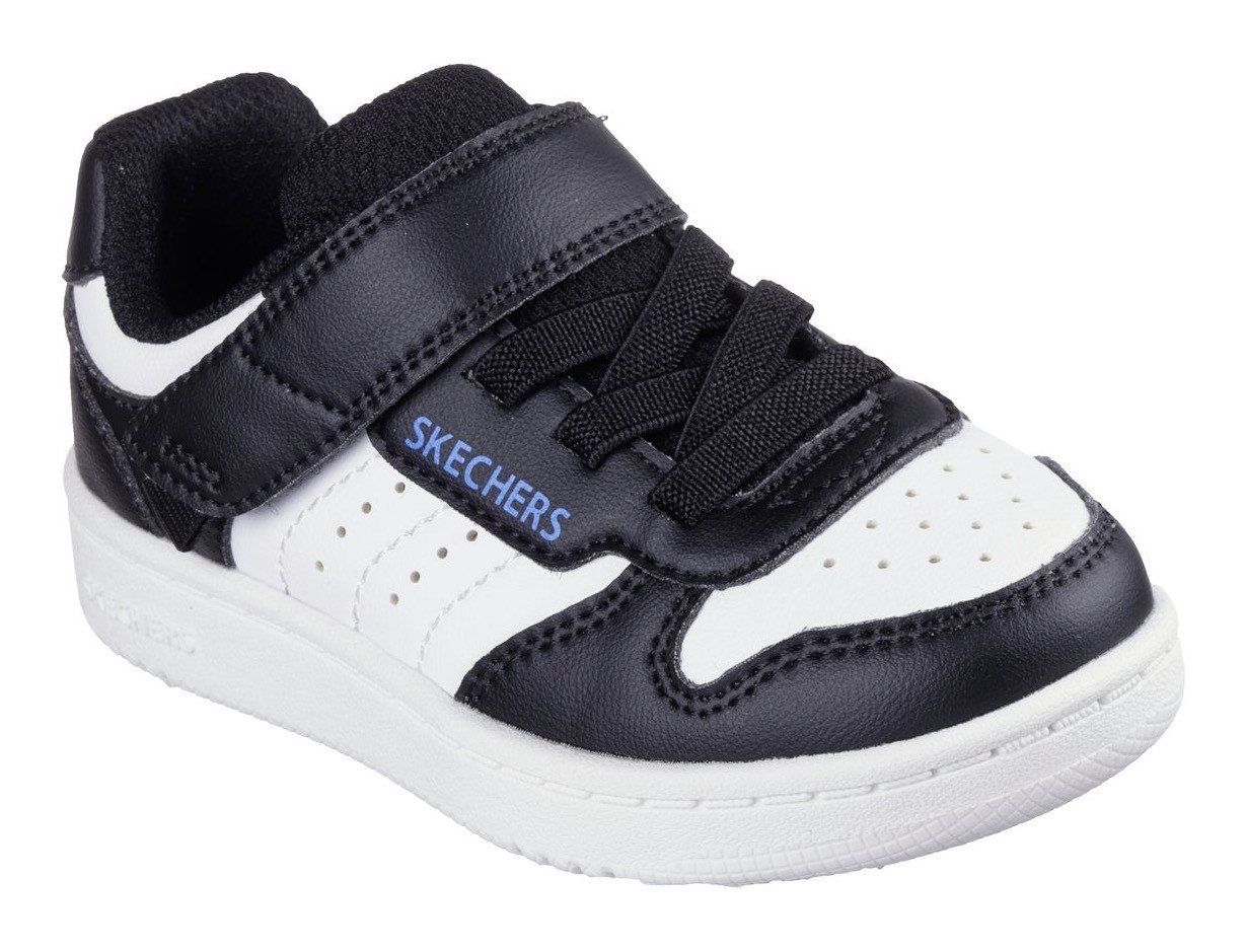 Skechers QUICK STREET Lauflernschuh, Retro Sneaker mit Klettverschluss, Größenschablone zum Download