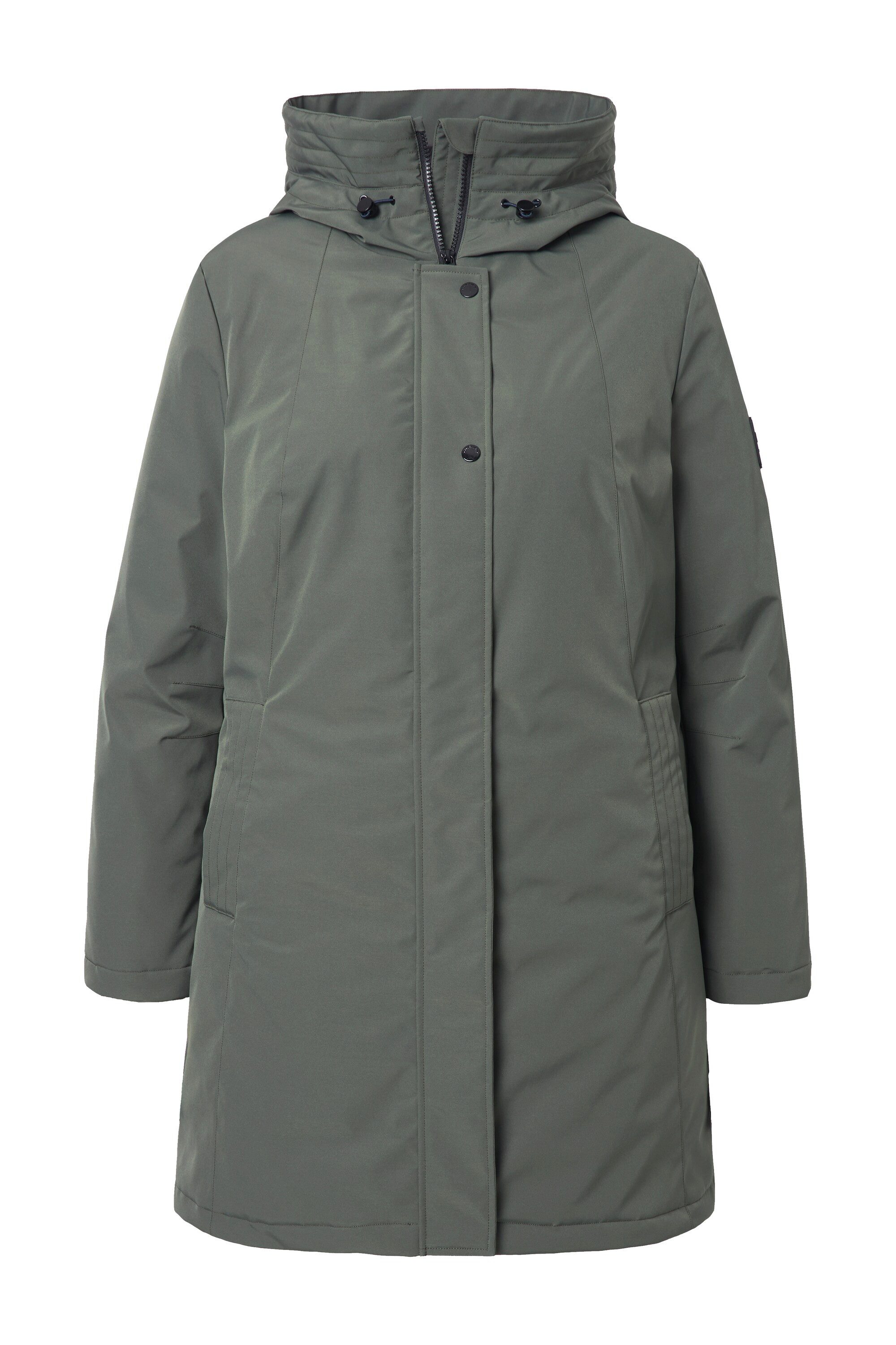 Ulla Popken Wintermantel HYPRAR Funktionsmantel wasserdicht Kapuze günstig online kaufen