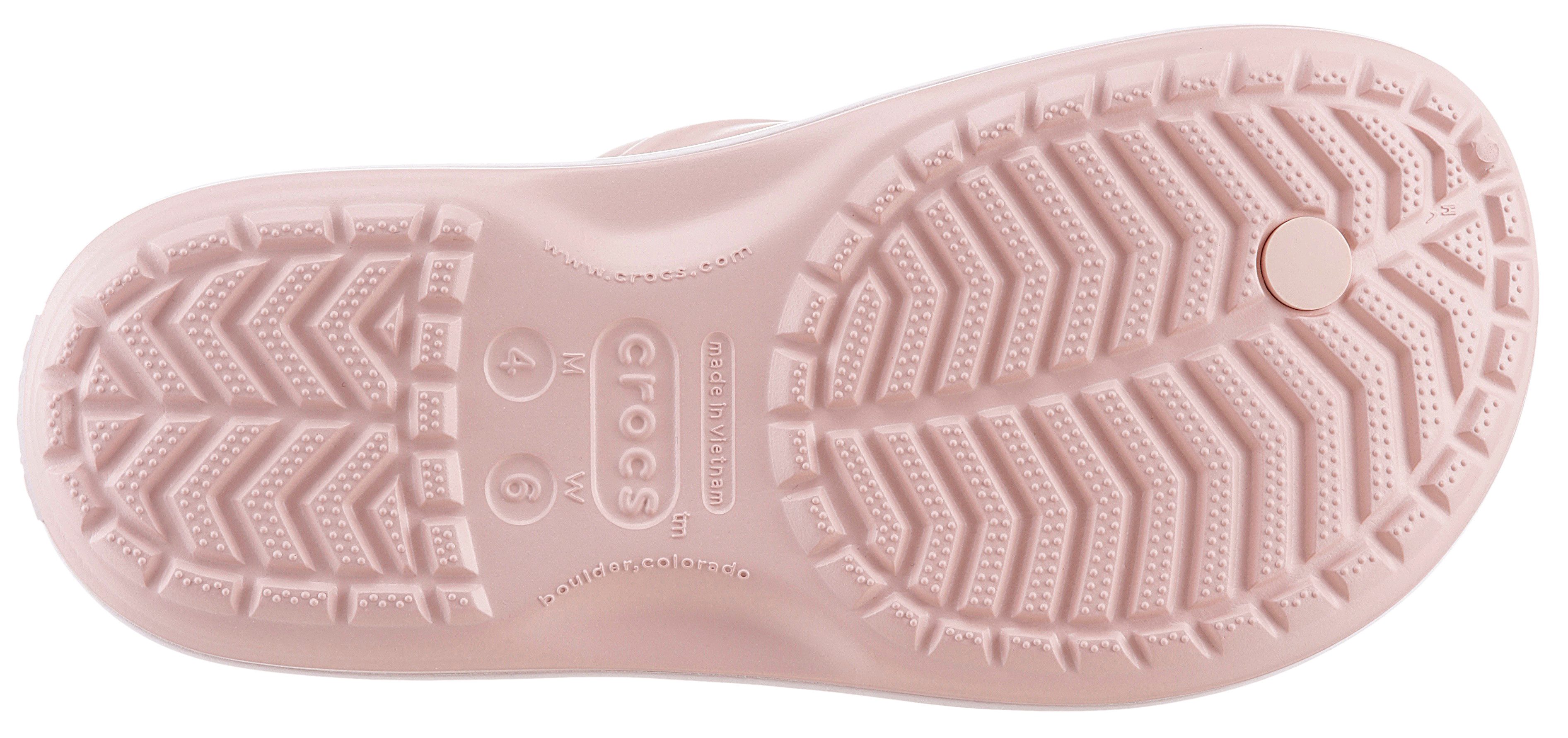 Crocs Crocband™ Flip Zehentrenner, Badeschuh, Sommerschuh, Sandale mit Fußbett