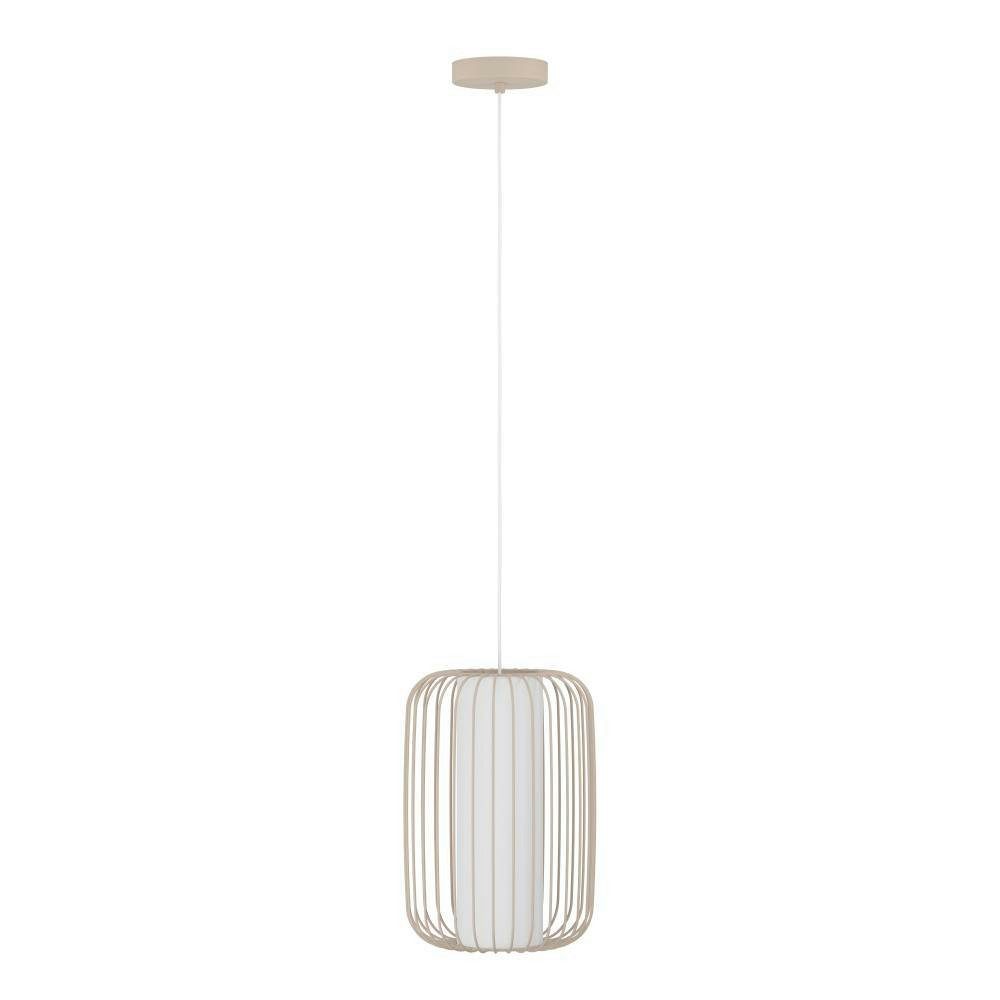 EGLO Hängeleuchte TERRAROSA, ohne Leuchtmittel, Hängeleuchte, sandfarben, 1X40W exkl.