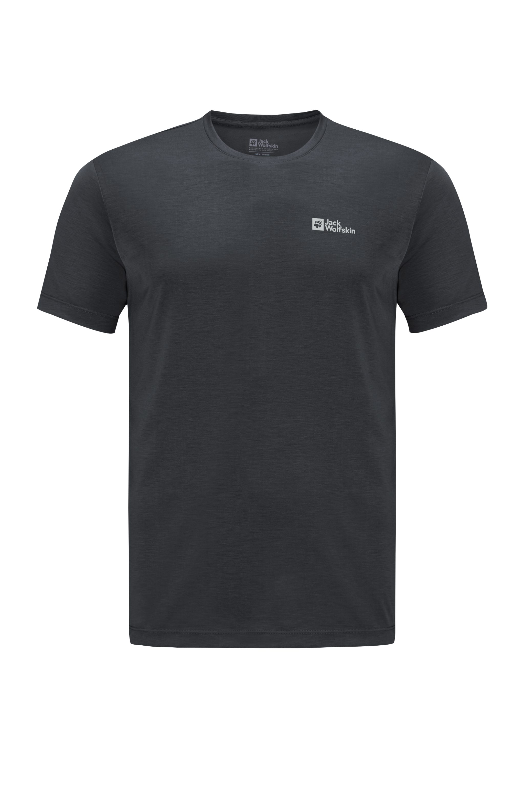 Jack Wolfskin Funktionsshirt VONNAN S/S T M feuchtigkeitsregulierend, atmungsaktiv, schnell trocknend
