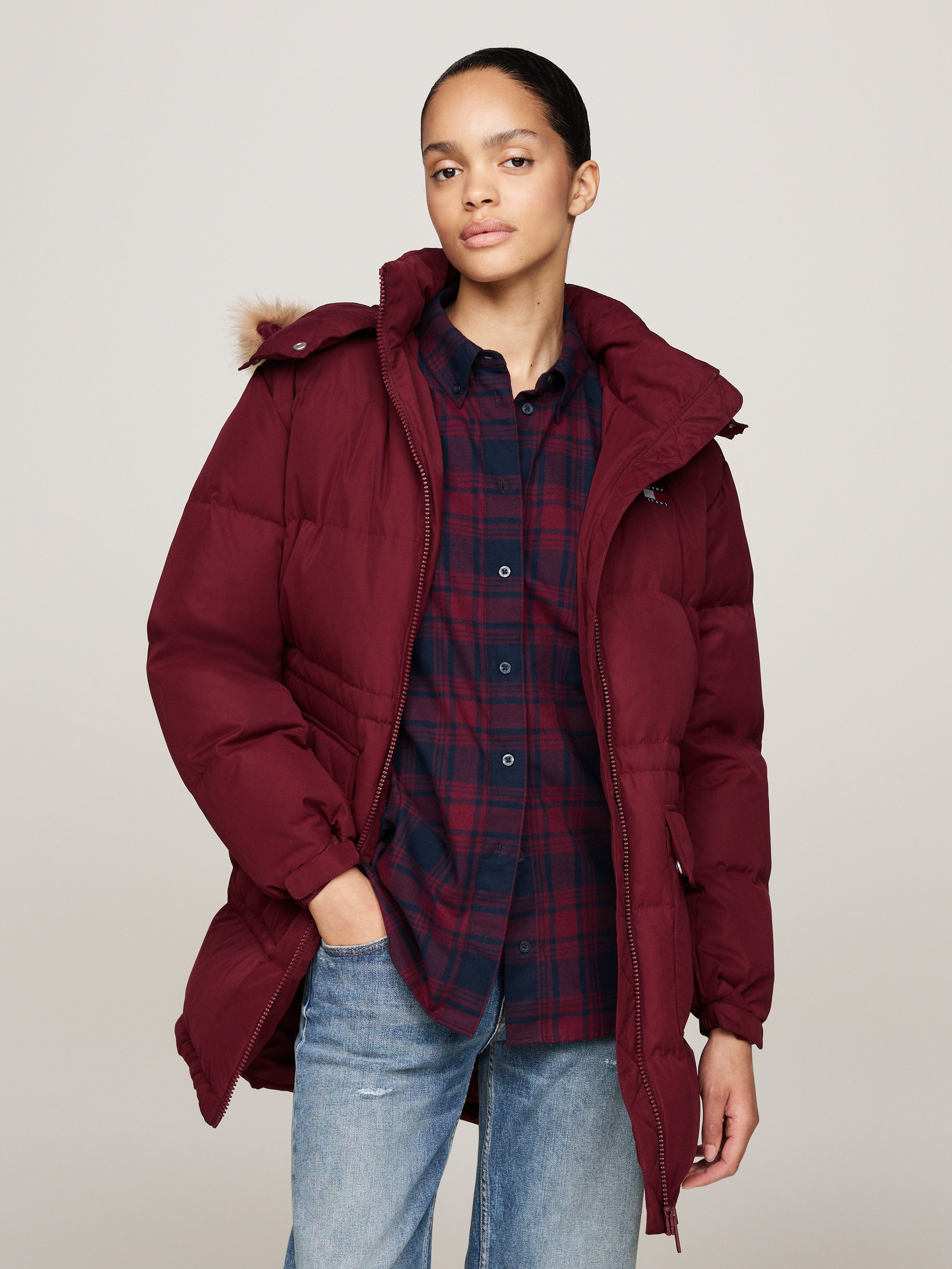 Tommy Jeans Steppjacke TJW MIDI ALASKA günstig online kaufen