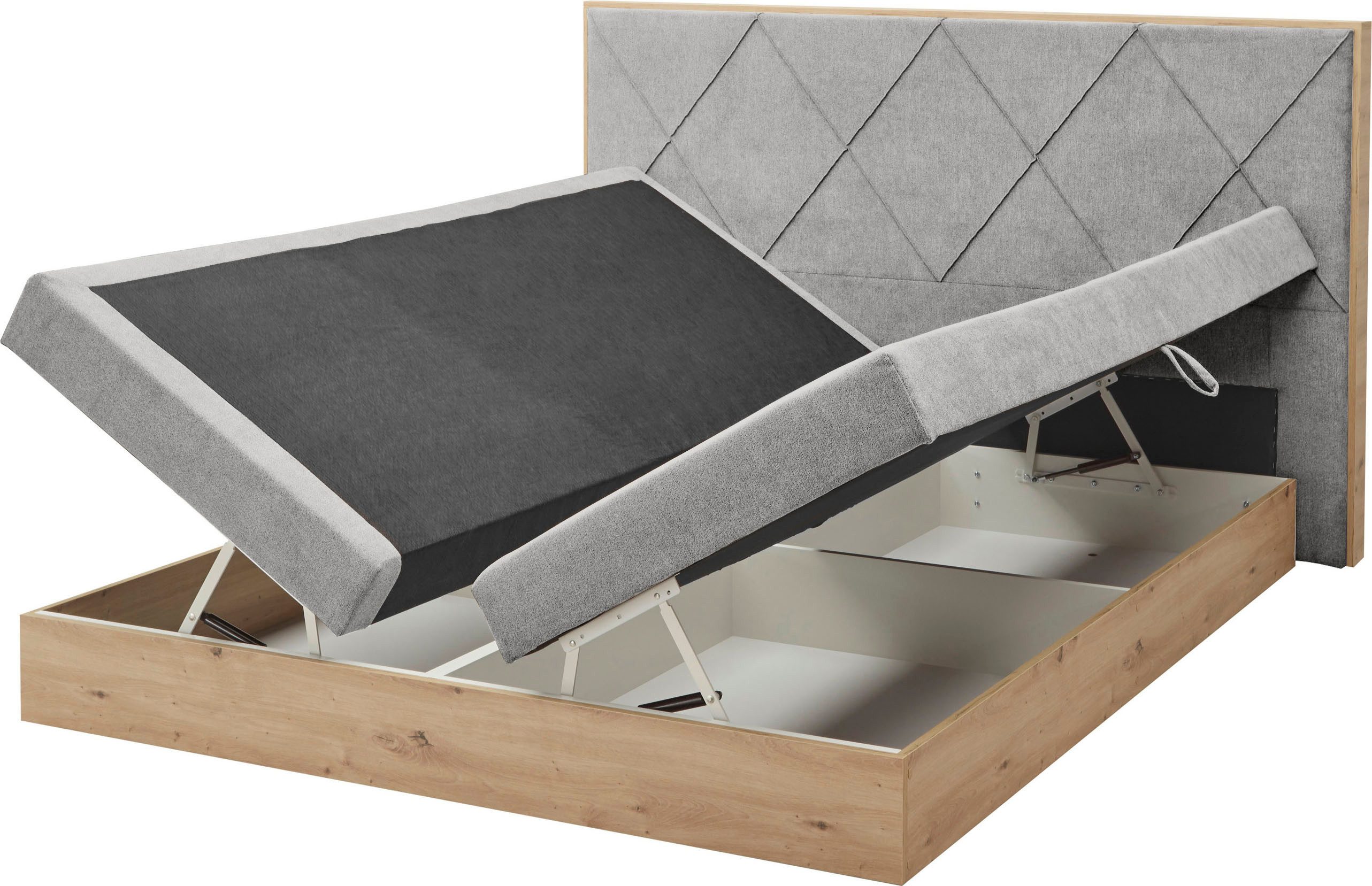 ED EXCITING DESIGN Boxspringbett Bellevue, inkl. günstig online kaufen