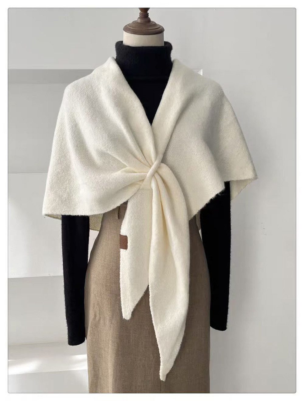 Coonoor Dreieckstuch Damen Dreiecksschal mit Kaschmir-Anteil günstig online kaufen