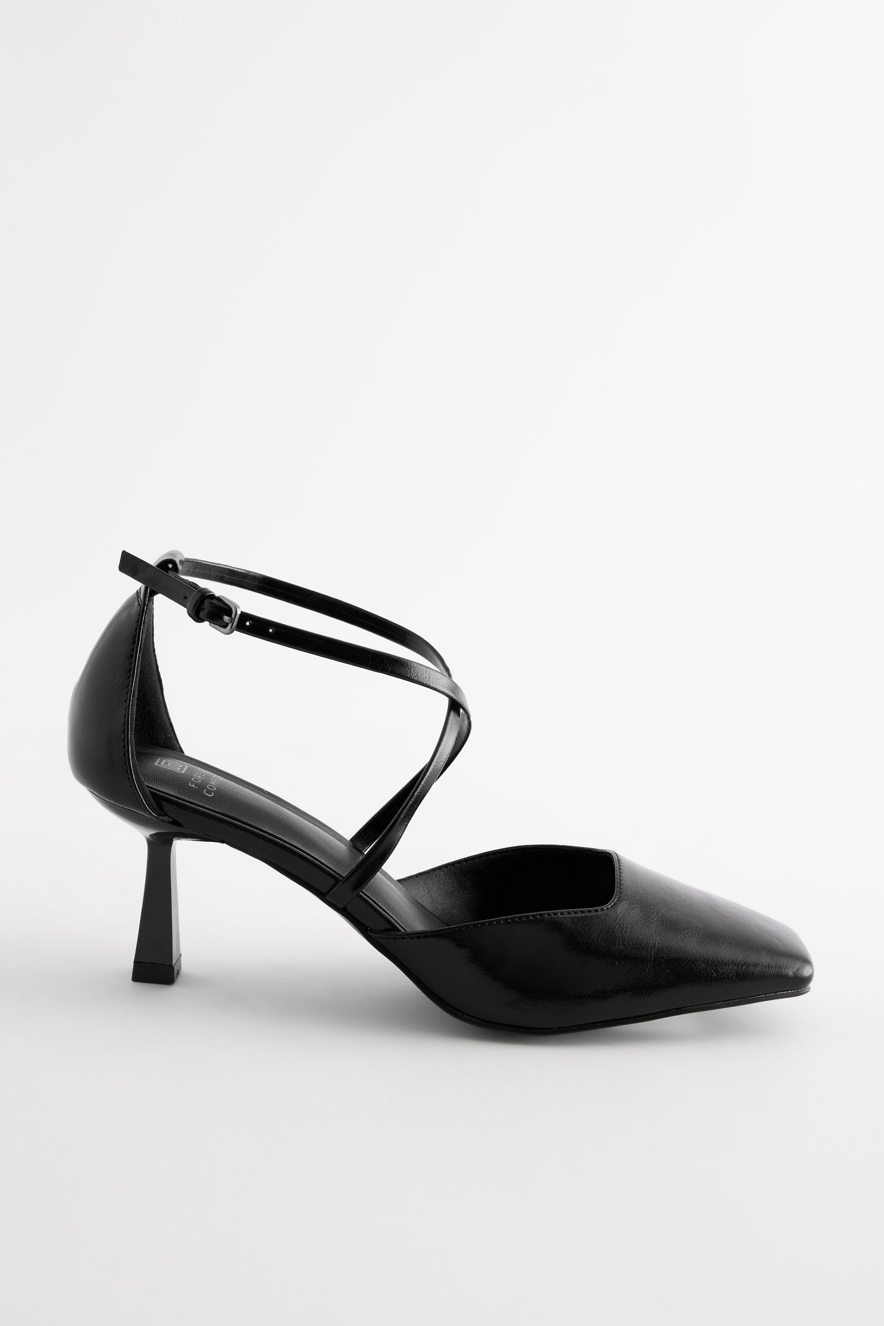 Next Forever Comfort® Sandale mit X-Riemen Pumps (1-tlg) Black
