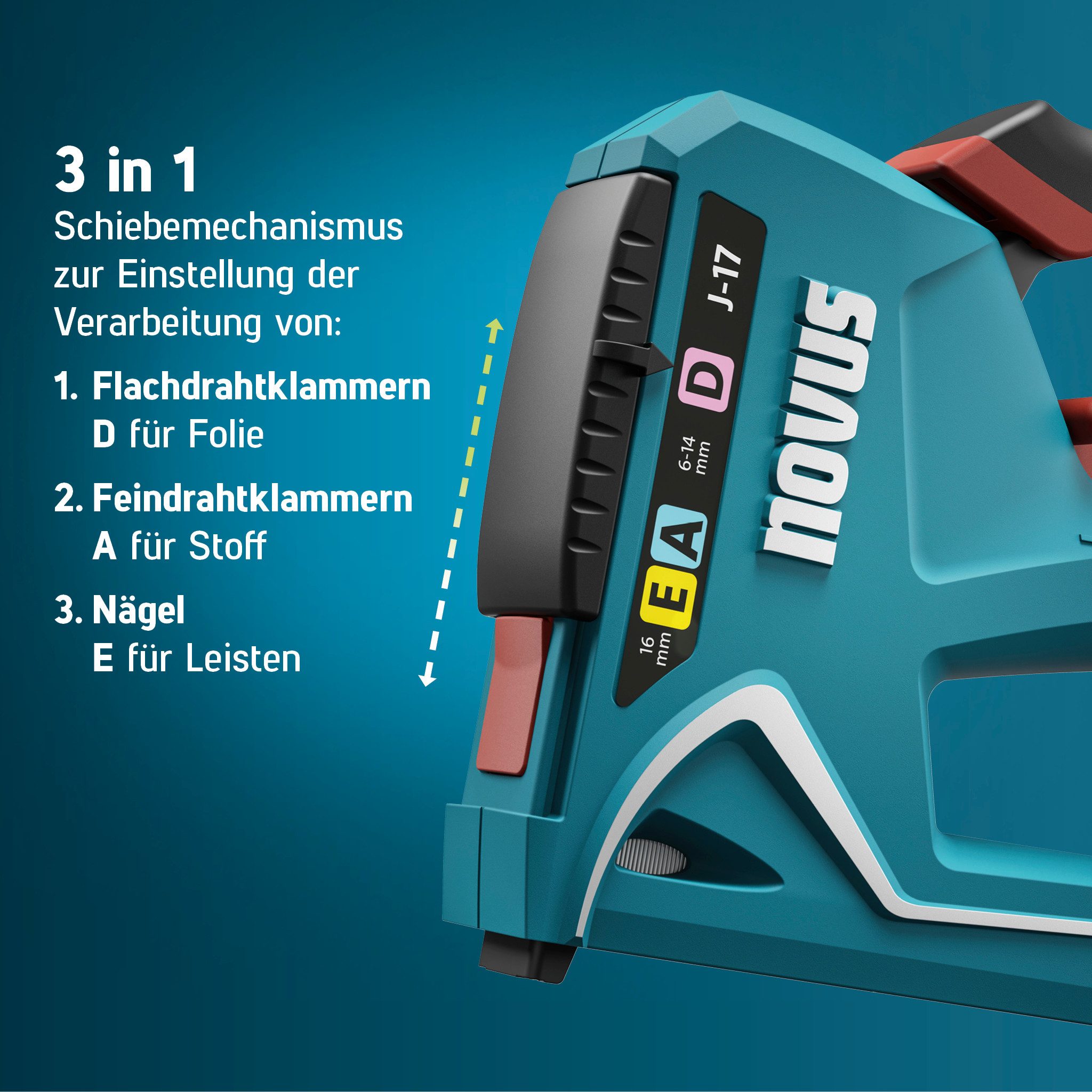 Novus Tools Handtacker, (J-17, für 6-14 günstig online kaufen