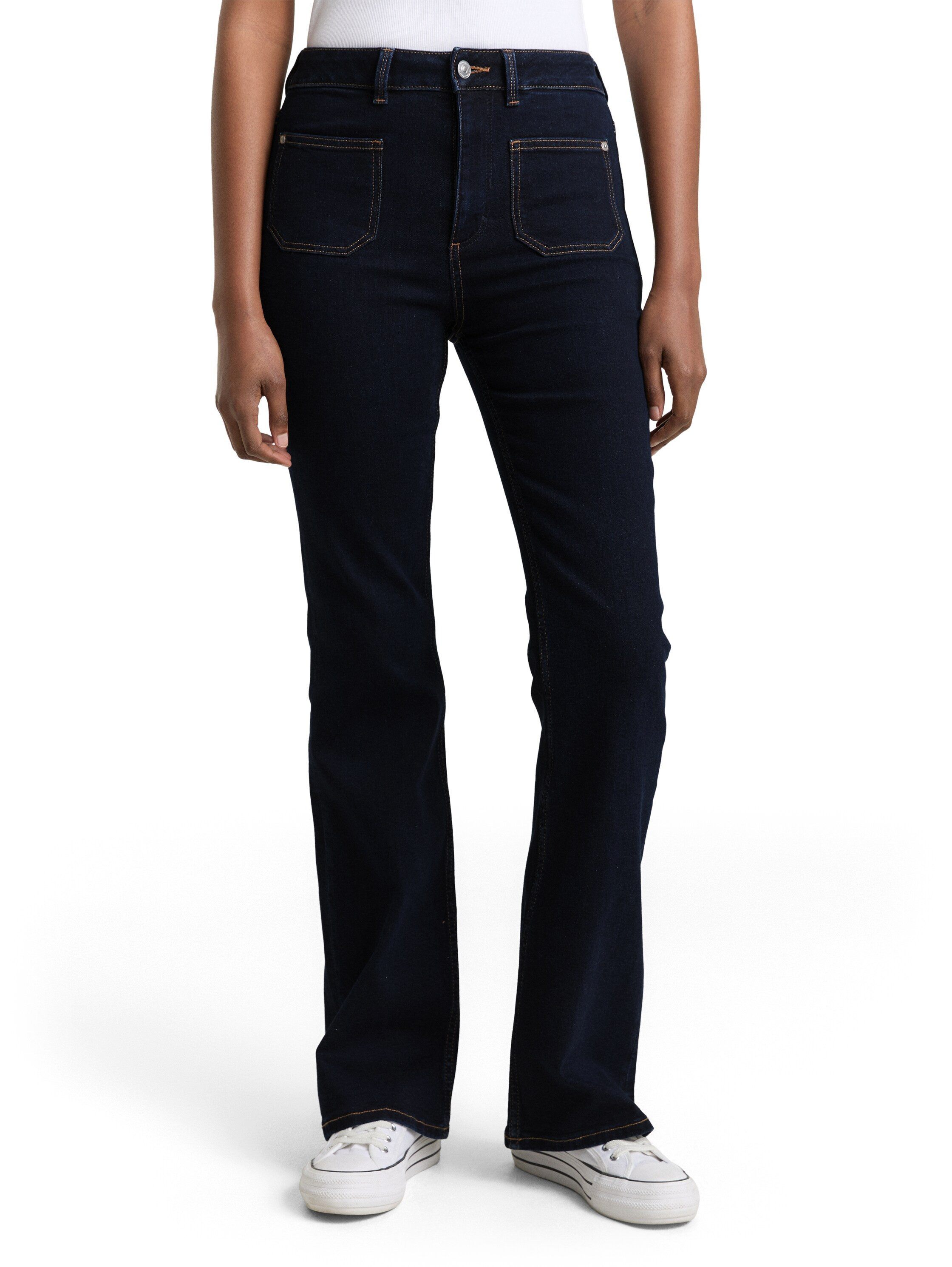 TOM TAILOR Denim Bootcut-Jeans AVA mit Taschen günstig online kaufen