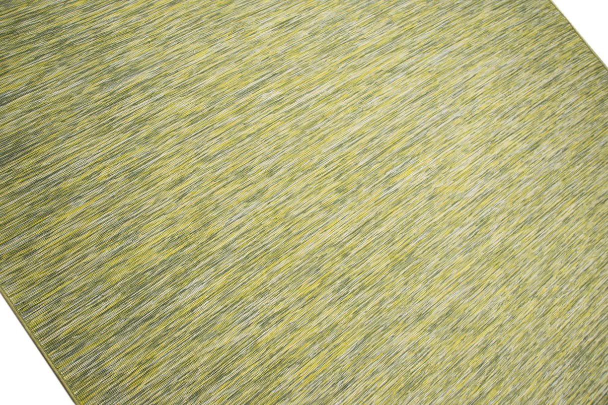TeppichHome24, Teppich Höhe: Farbe beidseitig Grün, mm Teppich rechteckig, 5 nutzbar