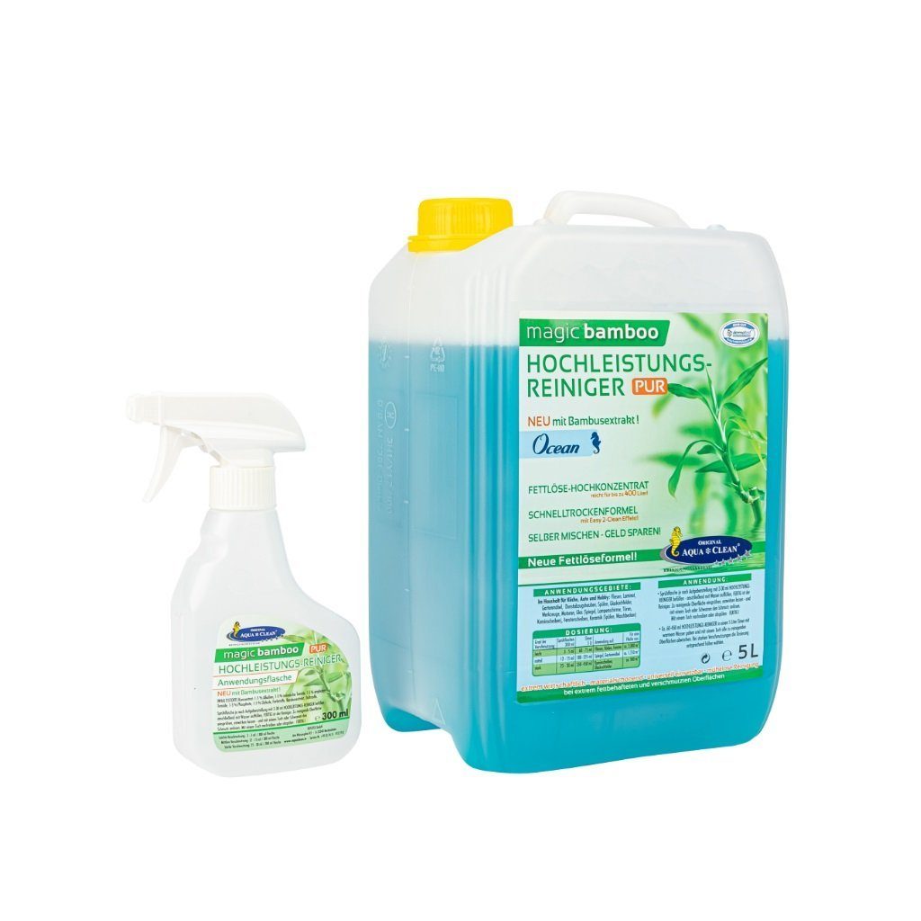 AQUA CLEAN Magic Bamboo Hochleistungsreiniger 5l Ocean Allzweckreiniger