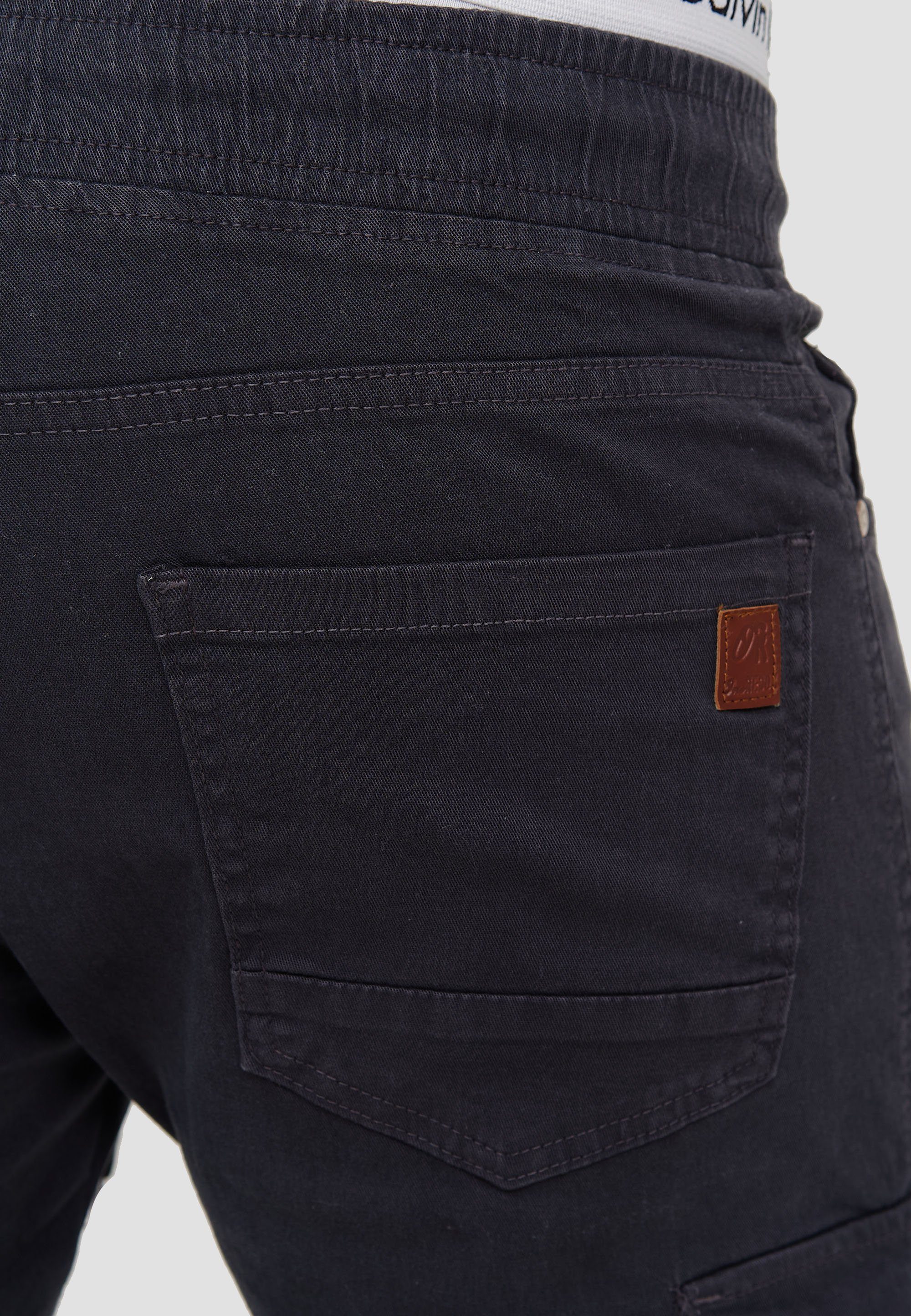 OneRedox Straight-Jeans Freizeit Antrazit H-3412 Business Cargohose 1-tlg) Streetwear, Casual (Chino