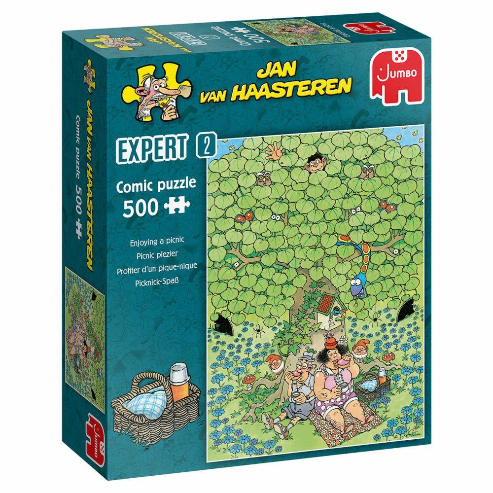 Jumbo Haasteren van Puzzle Teile, Puzzleteile Spiele - Expert 500 500 Jan Picknick
