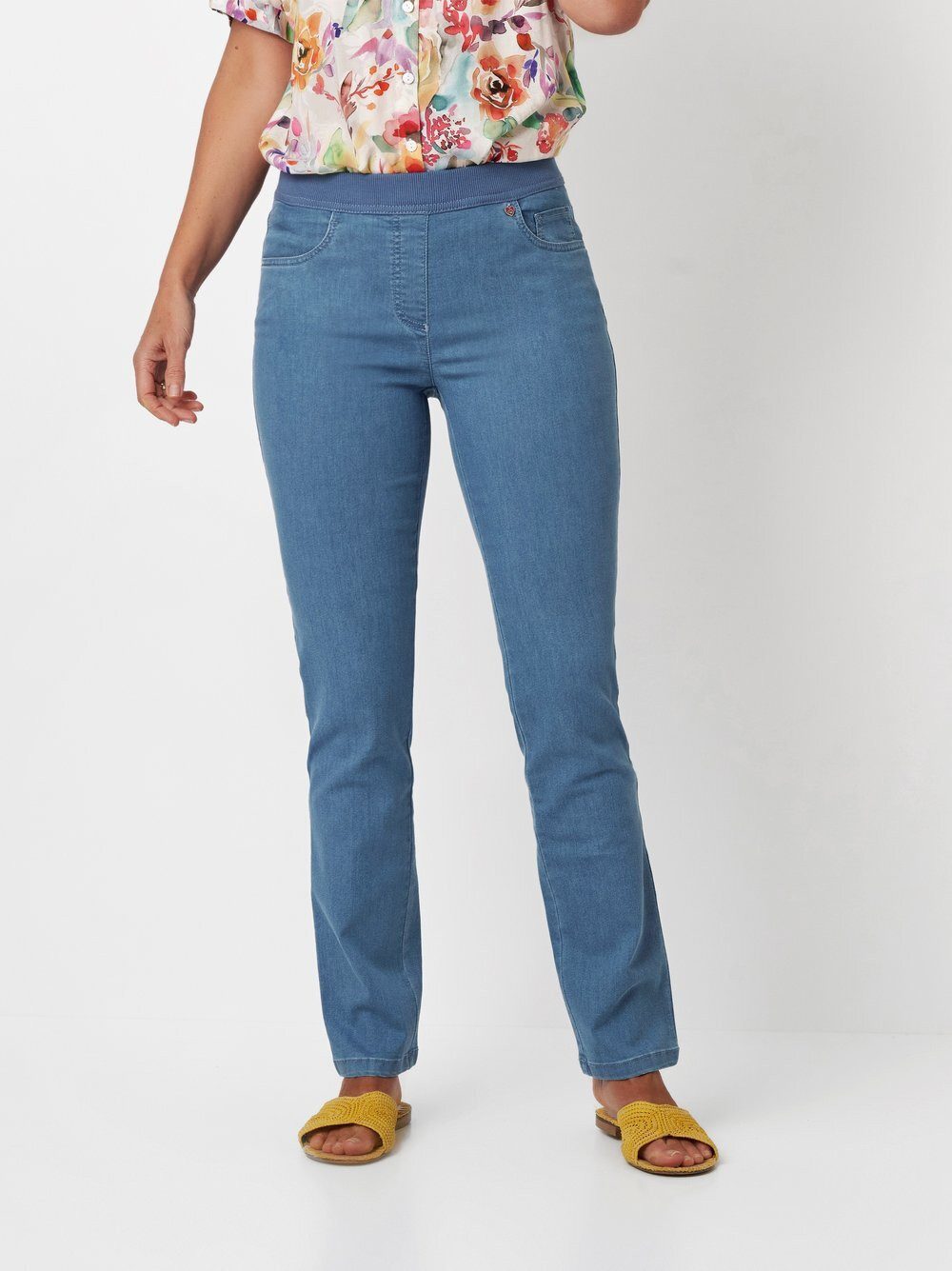 Relaxed by TONI Schlupfhose My Darling Slim mit breitem Jersey-Bund