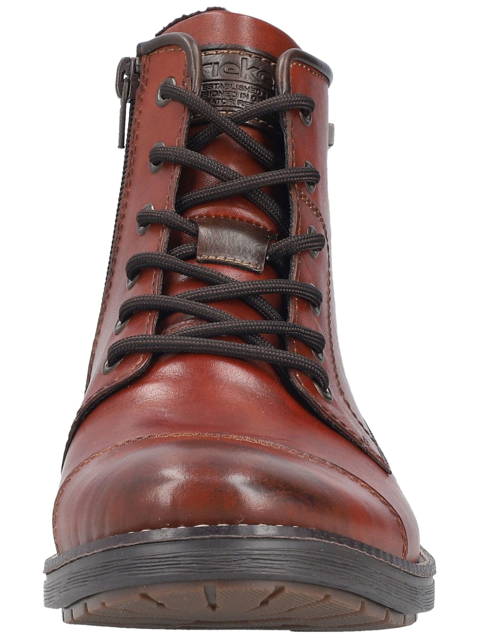 Rieker Rieker Stiefelette Glattleder Schnürstiefelette