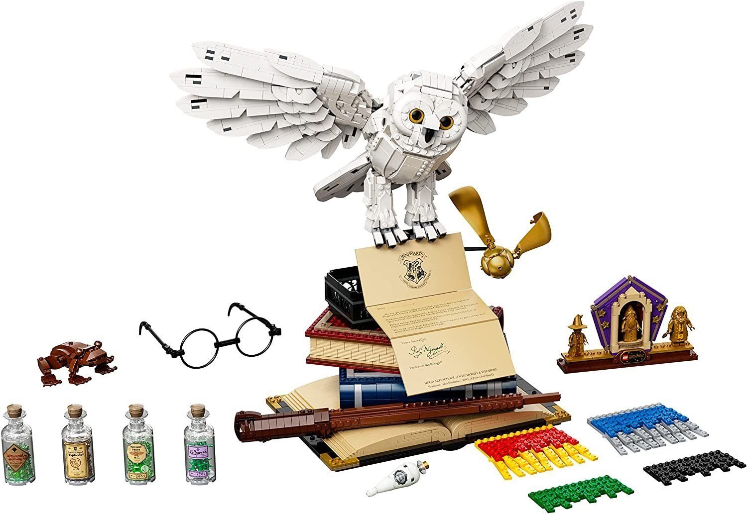 LEGO® Harry Potter 76391 Hogwarts™ Ikonen – Sammler-Edition Konstruktionsspielsteine, (Set, 434 Teile)