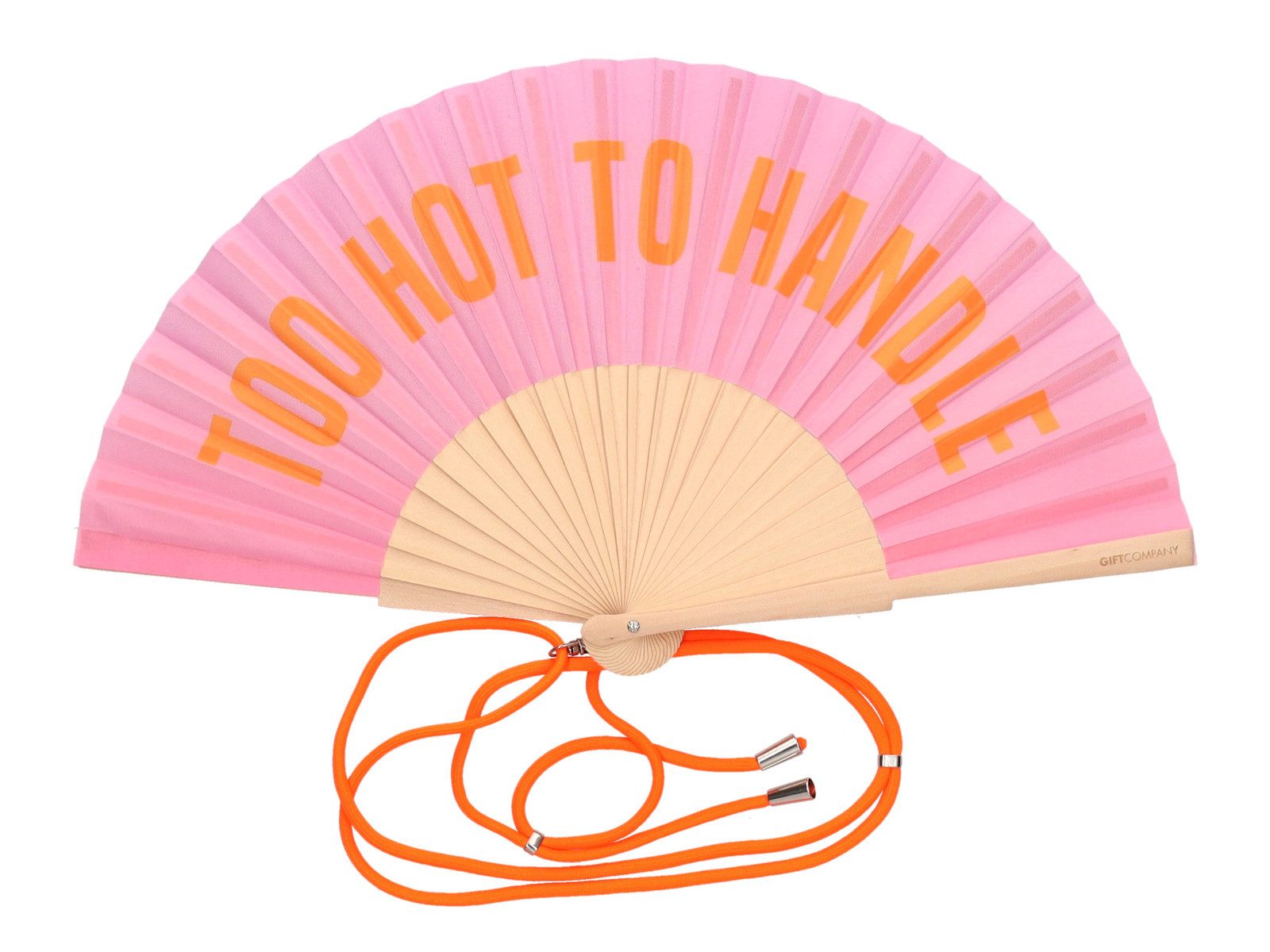 Giftcompany Dekoobjekt Fififan Fächer Hot to Handle rosa 23cm