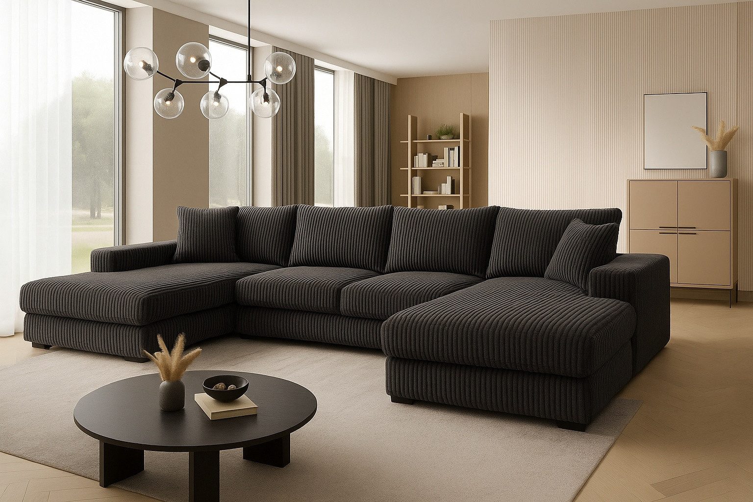 A&J MöbelLand GmbH Ecksofa VIENA 328x182 günstig online kaufen