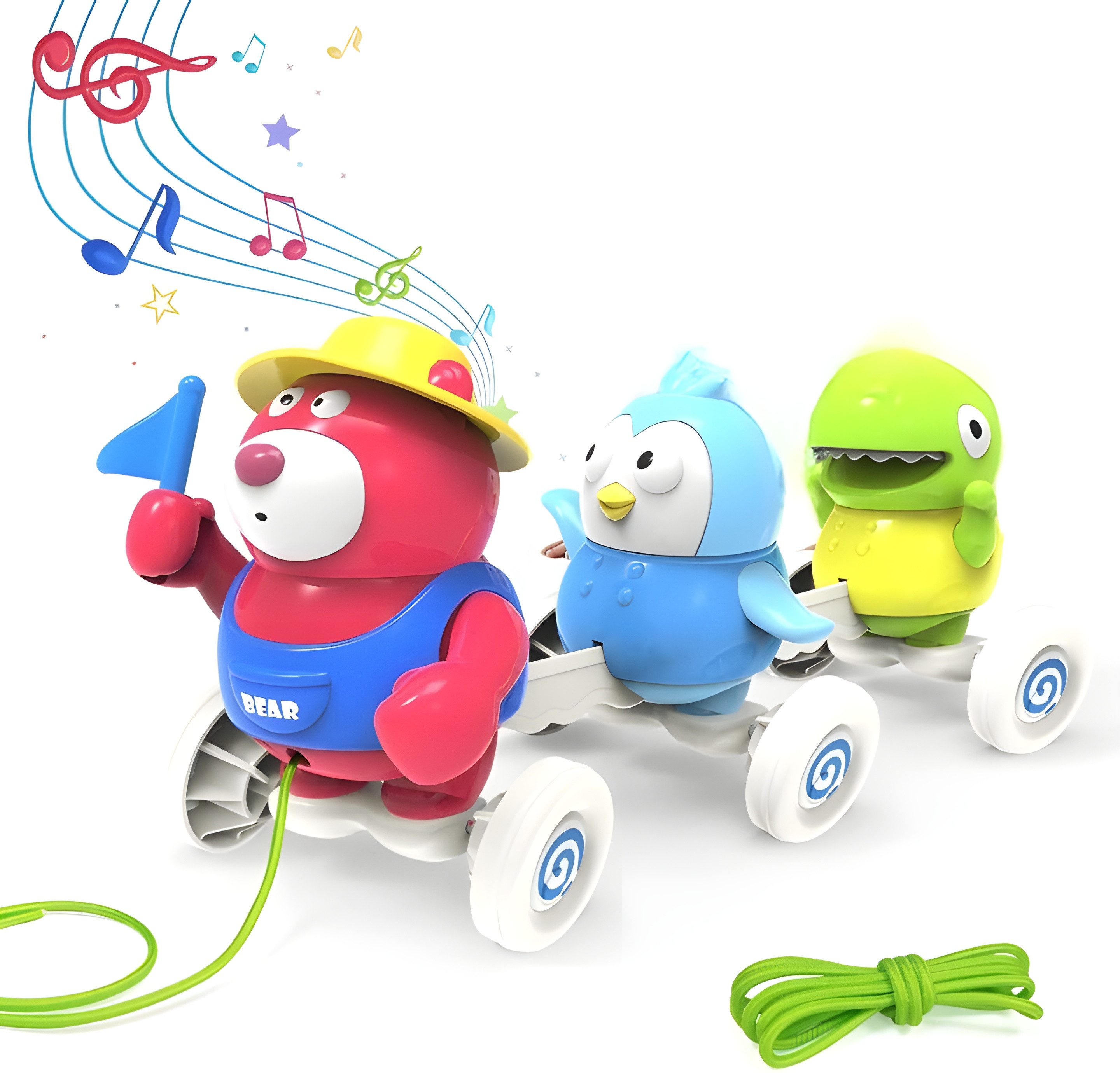 seveclotree Nachziehspielzeug Baby Musik- & Motorikspielzeug ab 1 Jahr mit günstig online kaufen