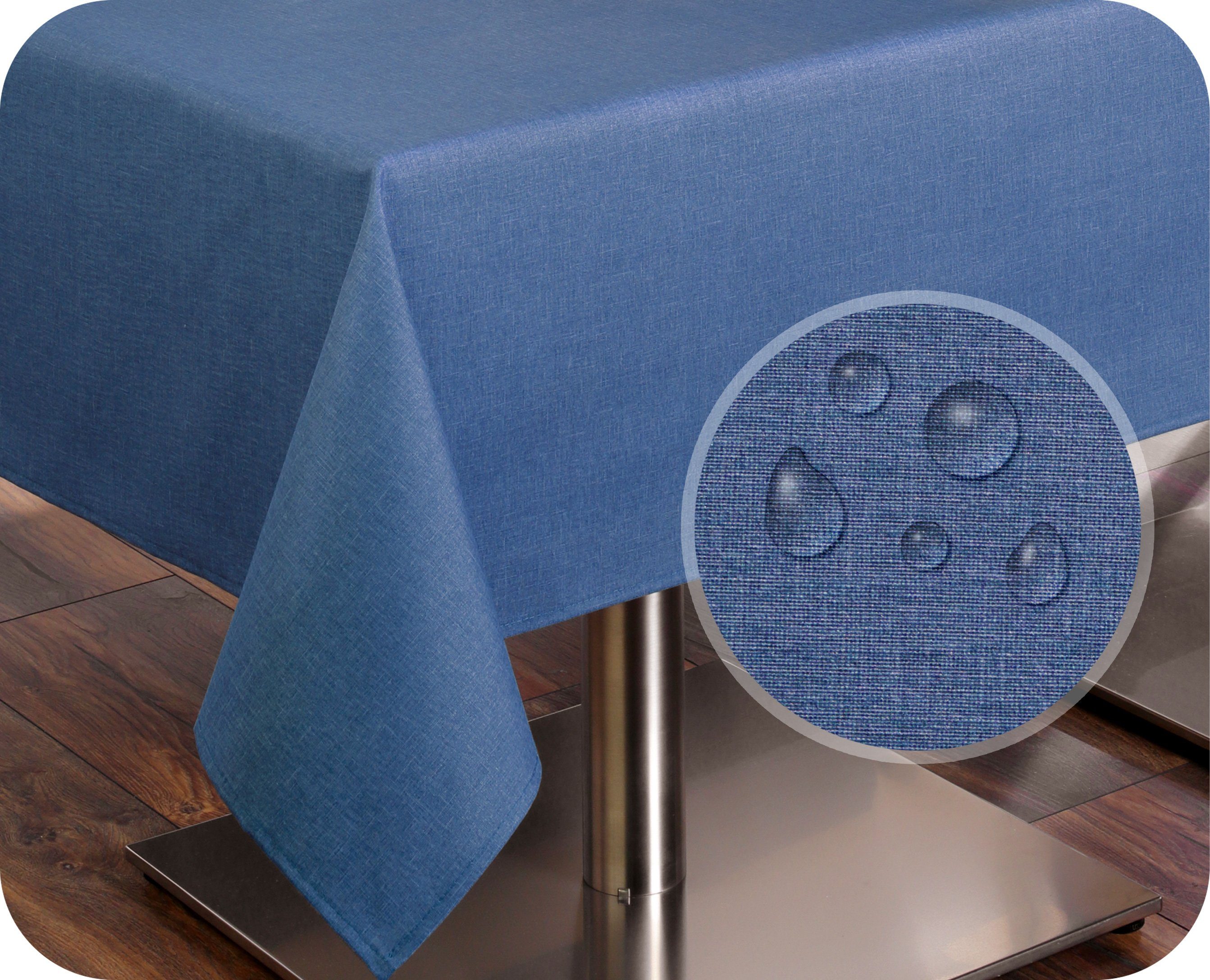 Beautex Tischdecke Tischdecke Tischläufer Leinen Struktur günstig online kaufen