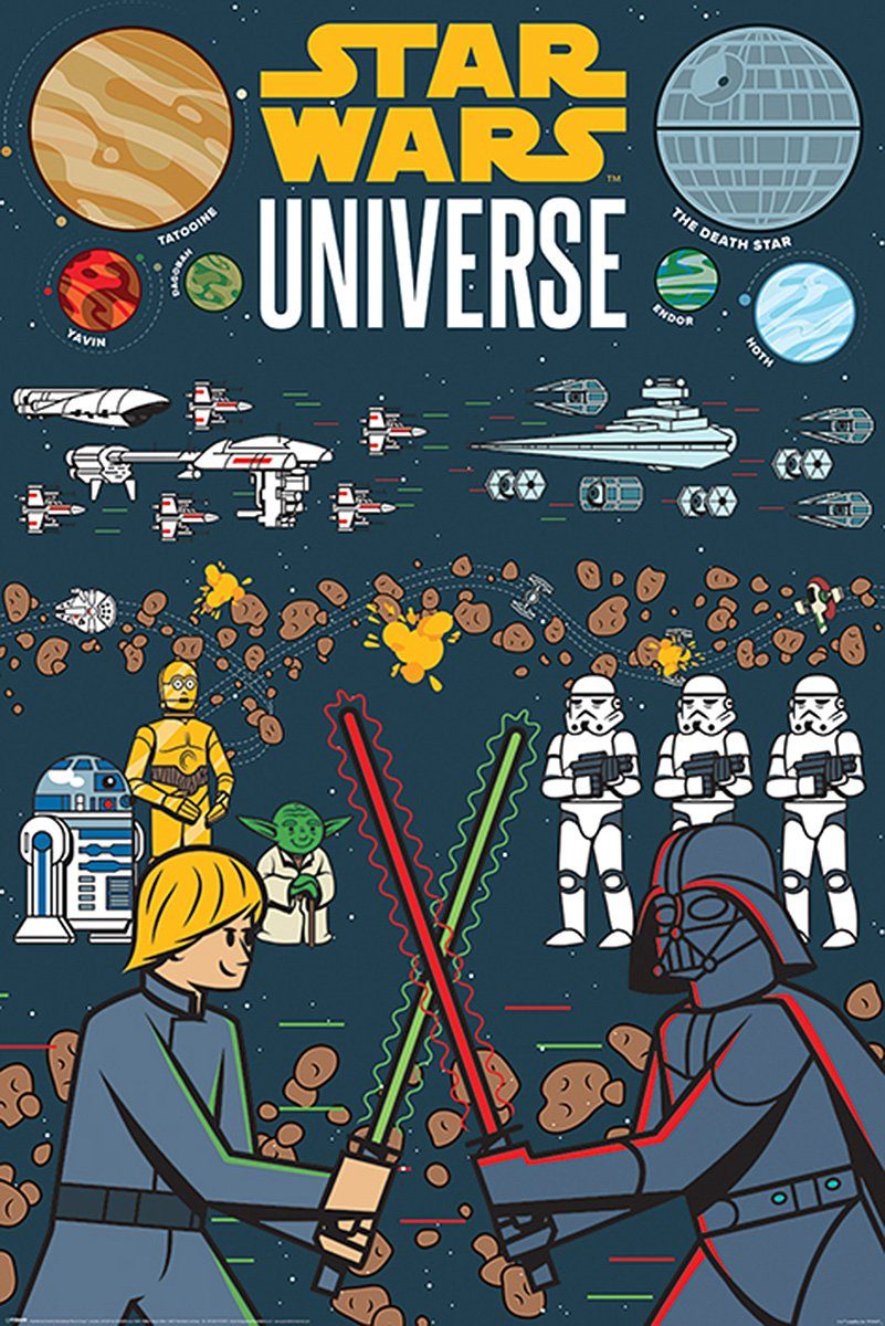 Poster Star Wars Noriyoshi Ohrai 61x91,5cm
