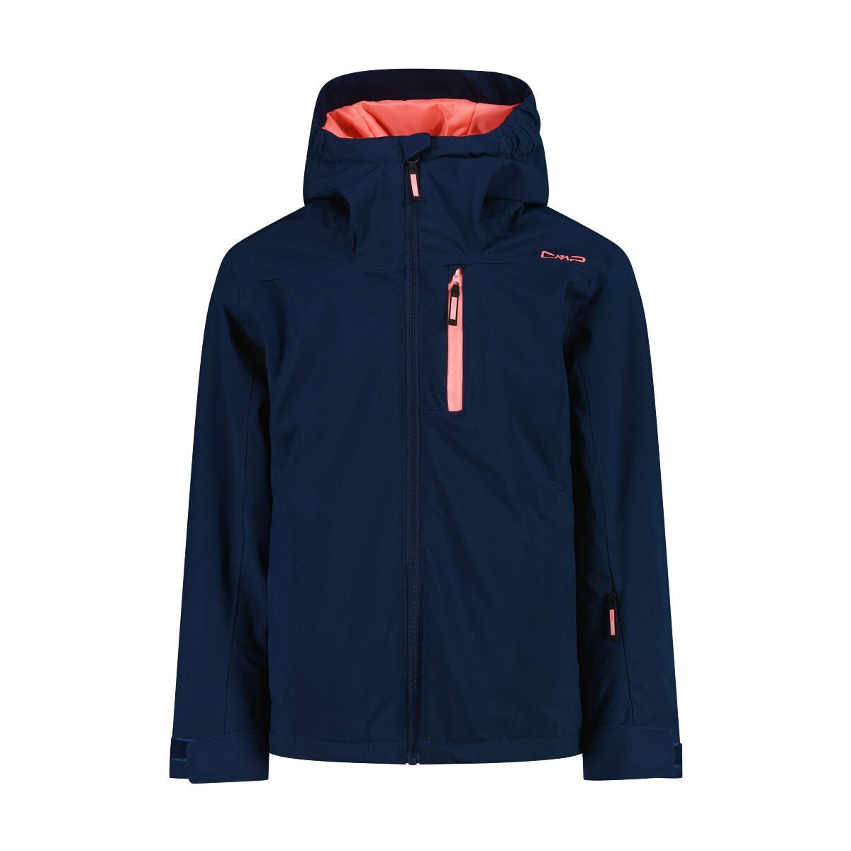 CMP Skijacke KID G Ski Jacket FIX Hood Vielseitige Mädchen-Skijacke mit optimalem Schutz und Komfort für