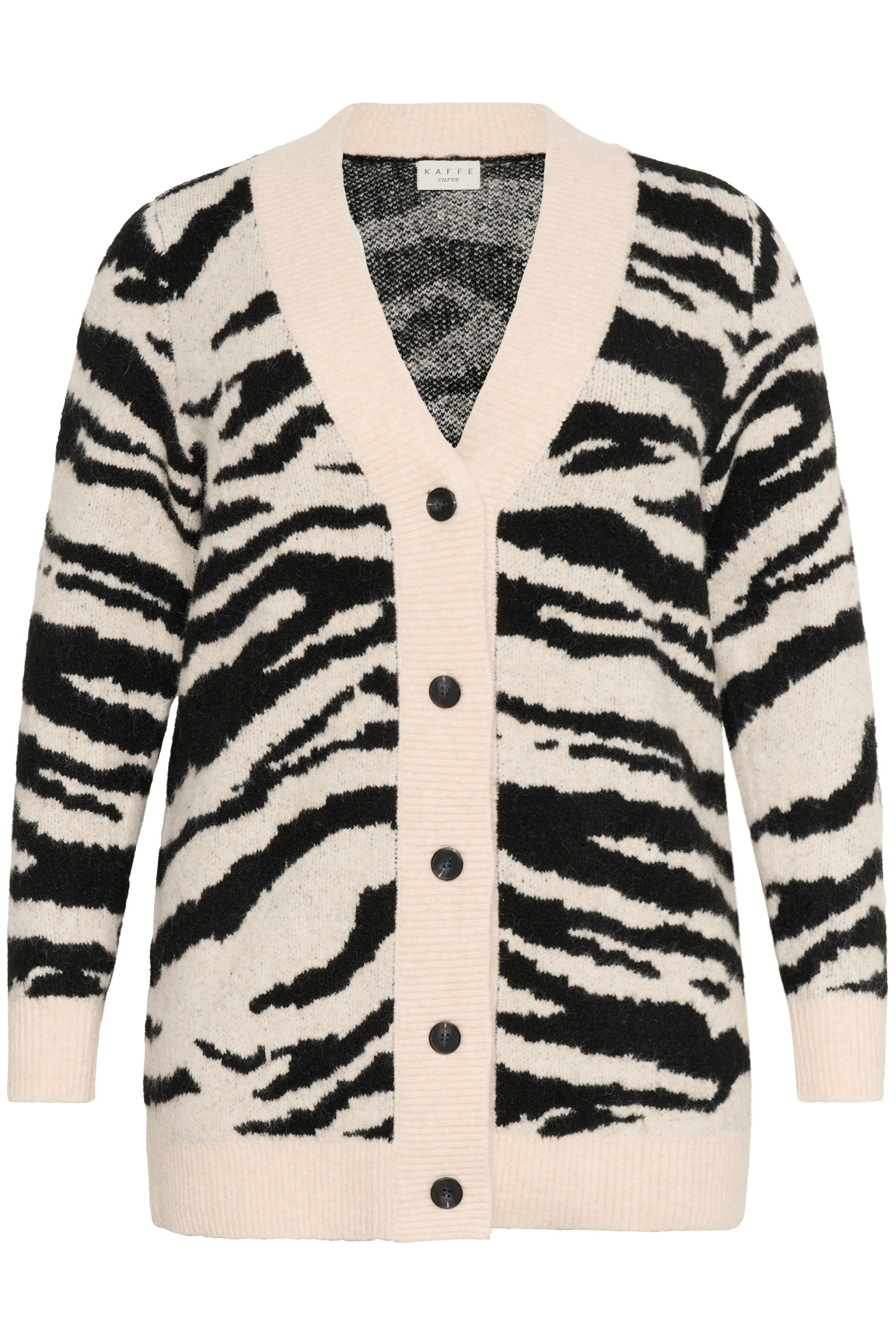 KAFFE Curve Cardigan Strickjacke KCsandia Große Größen