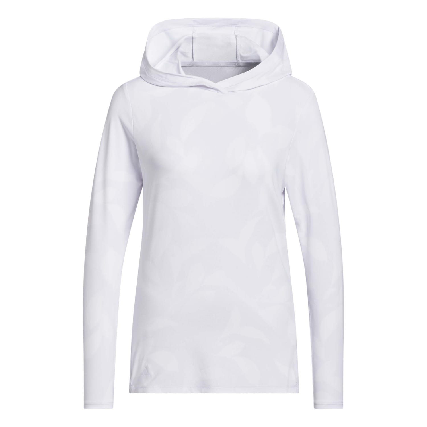 adidas Sportswear Trainingspullover Adidas Golf Hoodie Allover Print Weiß/Hellviolet Damen