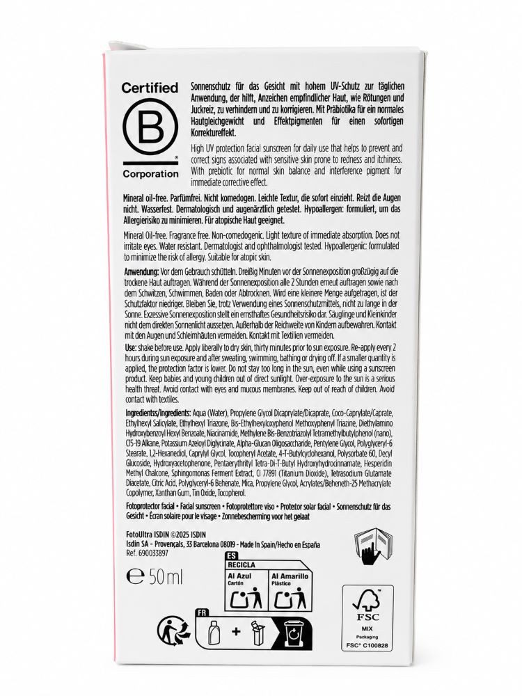 Isdin Sonnenschutzcreme ISDIN FotoUltra, 1-tlg.