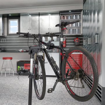 relaxdays Fahrrad-Montageständer Fahrrad Montageständer mit Lenkerhalter