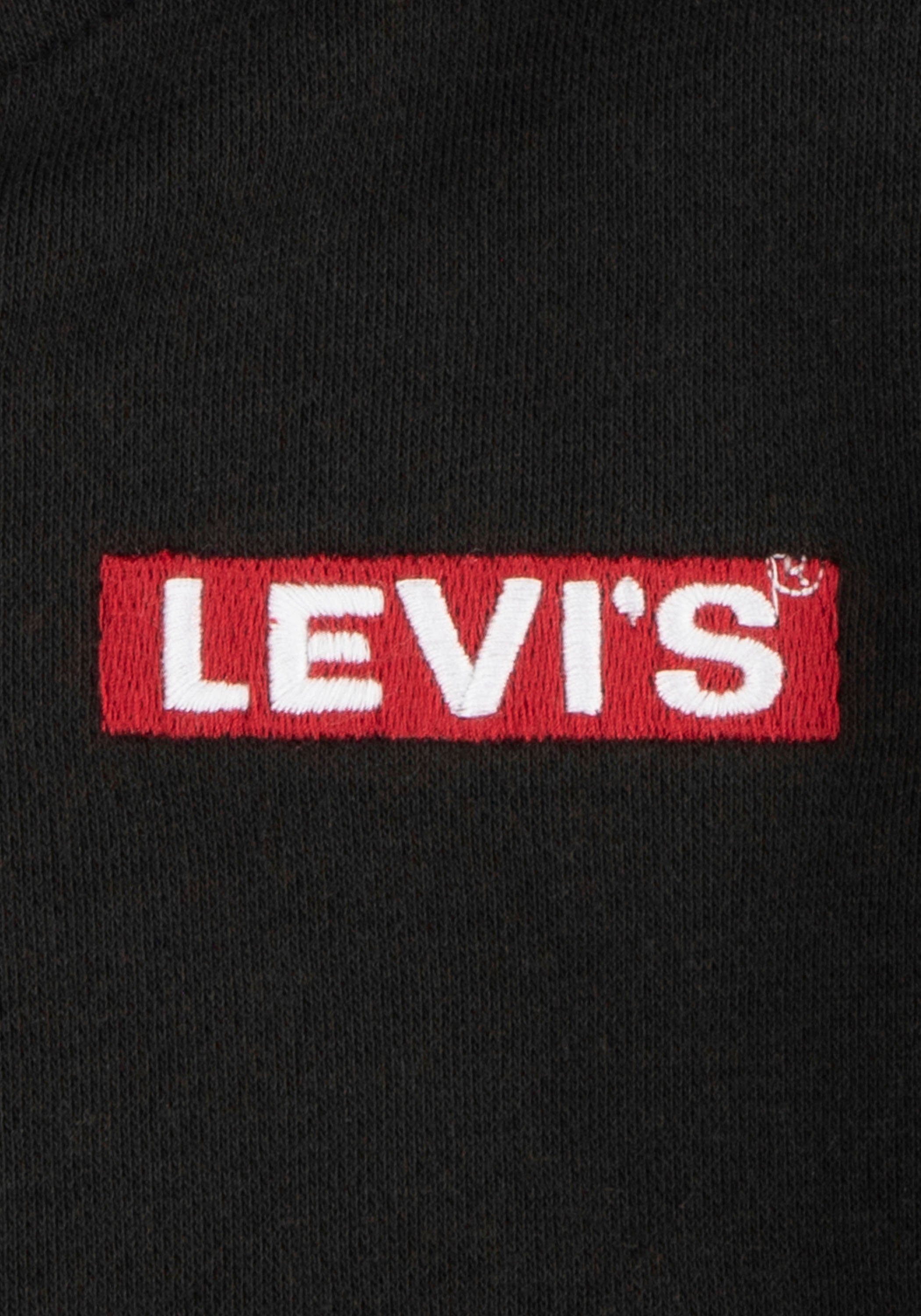 Levi's® Kids Kapuzensweatjacke LVN UNISEX HOODIE ZIP meteorite FULL BOXTAB