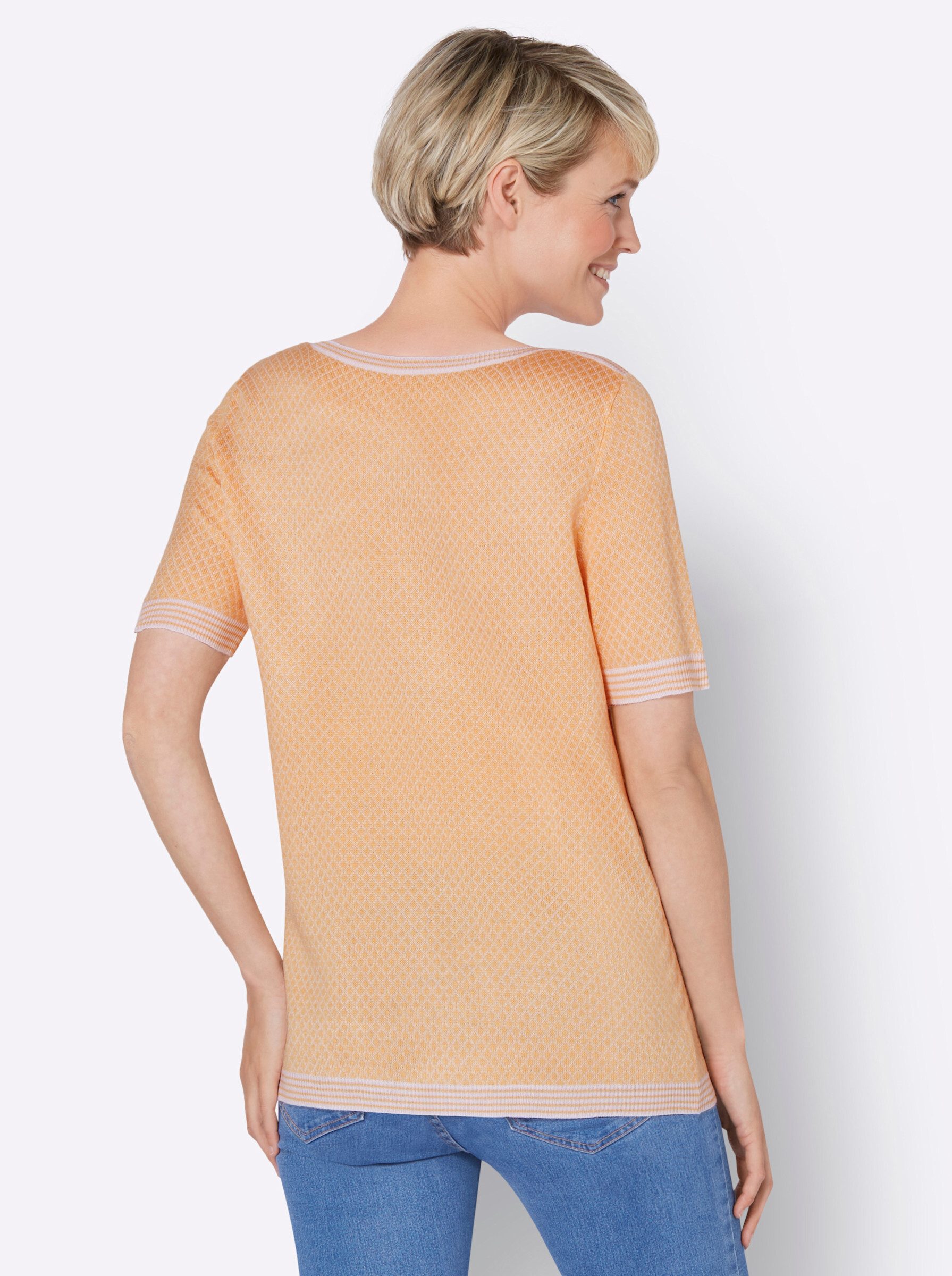 Classic Basics Kurzarmpullover "U-Boot-Pullover" günstig online kaufen