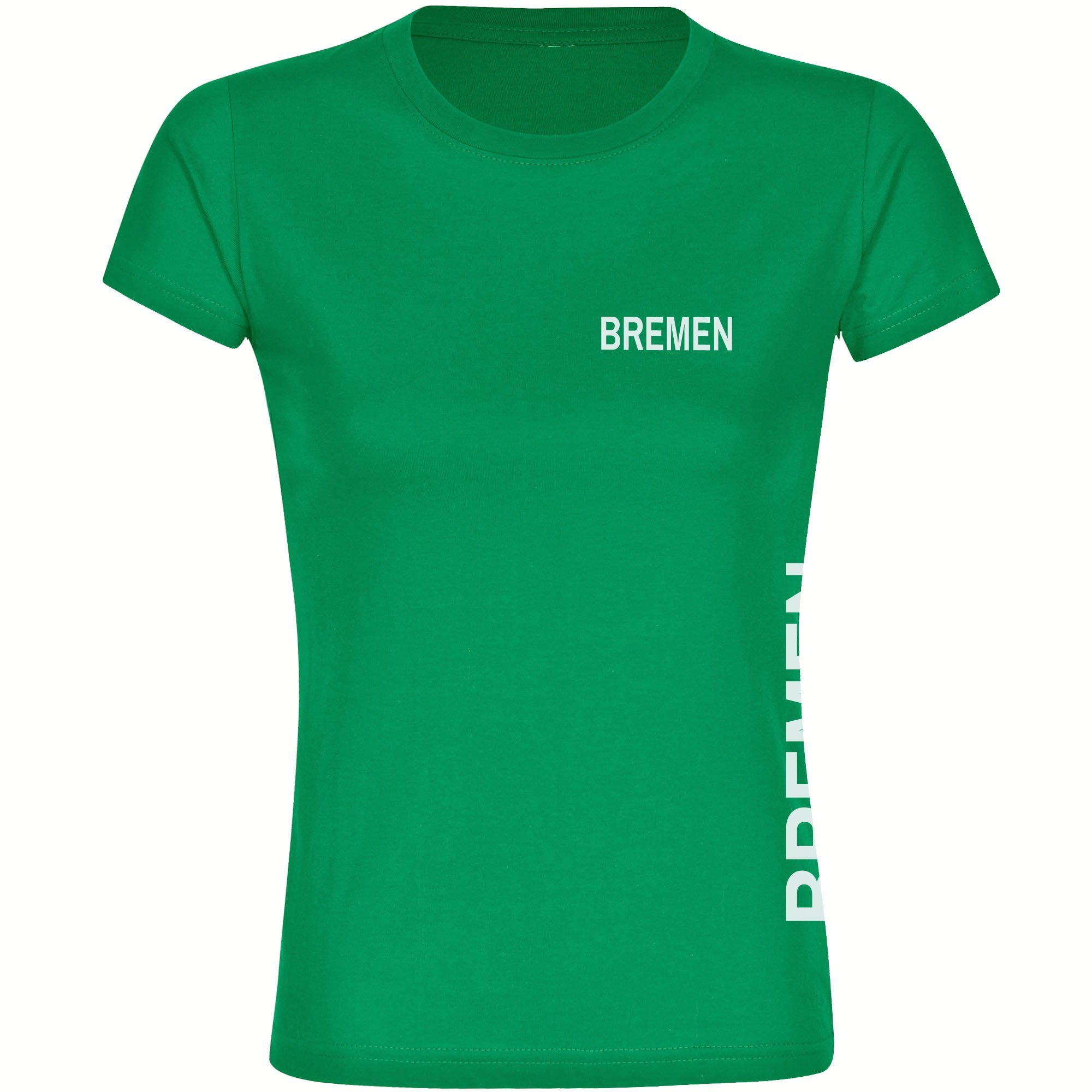T-Shirt Damen Bremen - Brust & Seite - Frauen