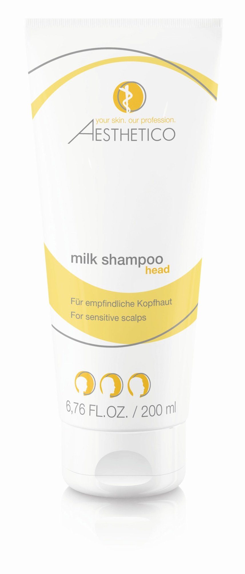 Aesthetico Haarshampoo milk shampoo, 200 ml – Haarpflege