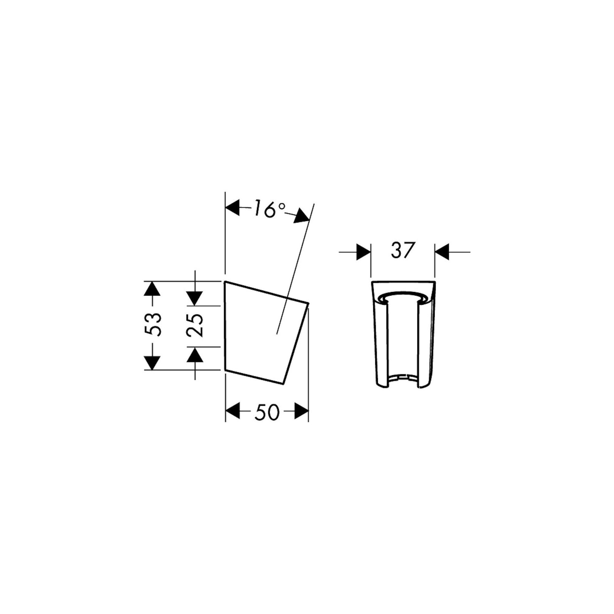 Thumbnail - hansgrohe Brausehalter Brausehalter Wandhalter Porter'S für Handbrausen 28331000 verchromt