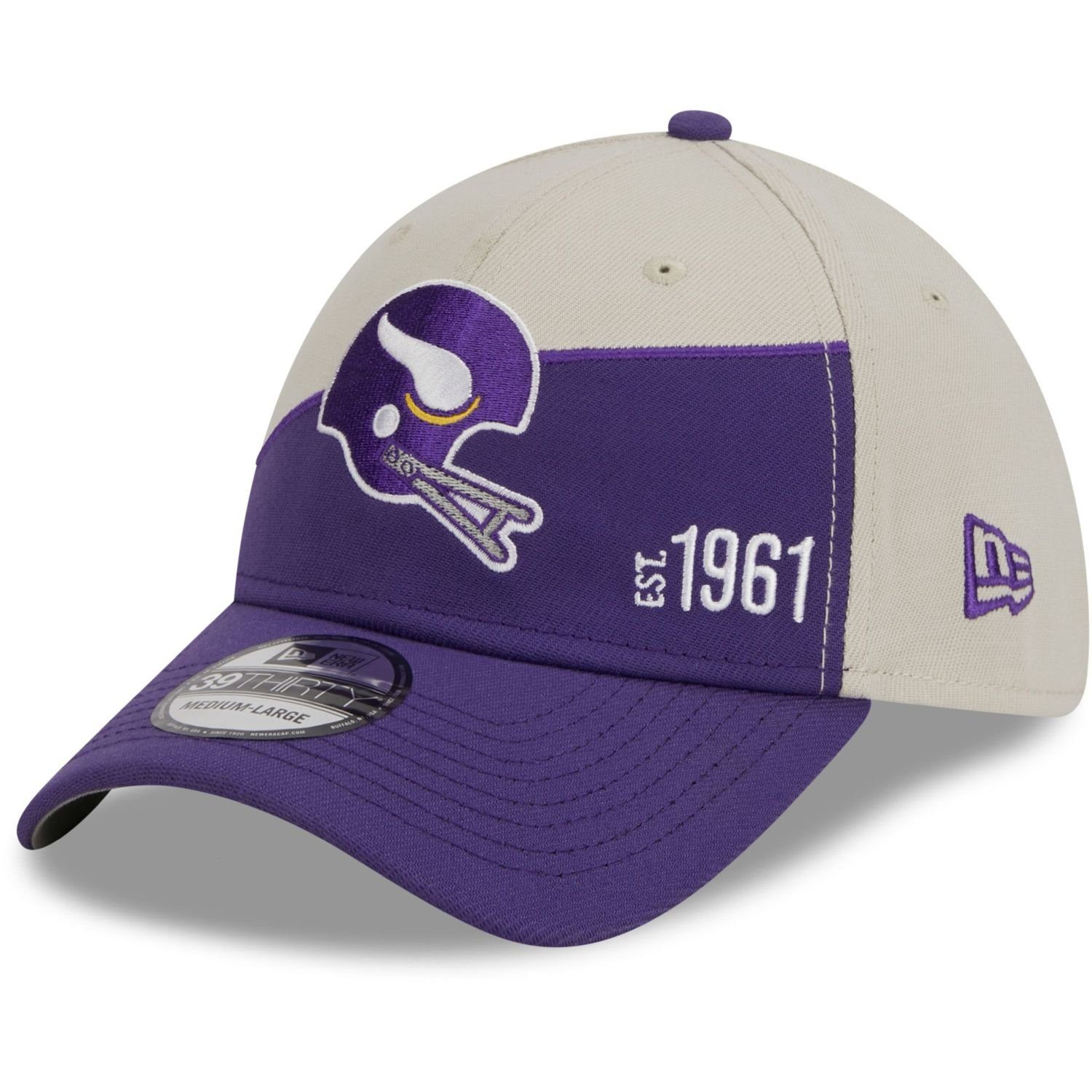 New Era Flex Cap 39Thirty SIDELINE HISTORIC Minnesota Vikings