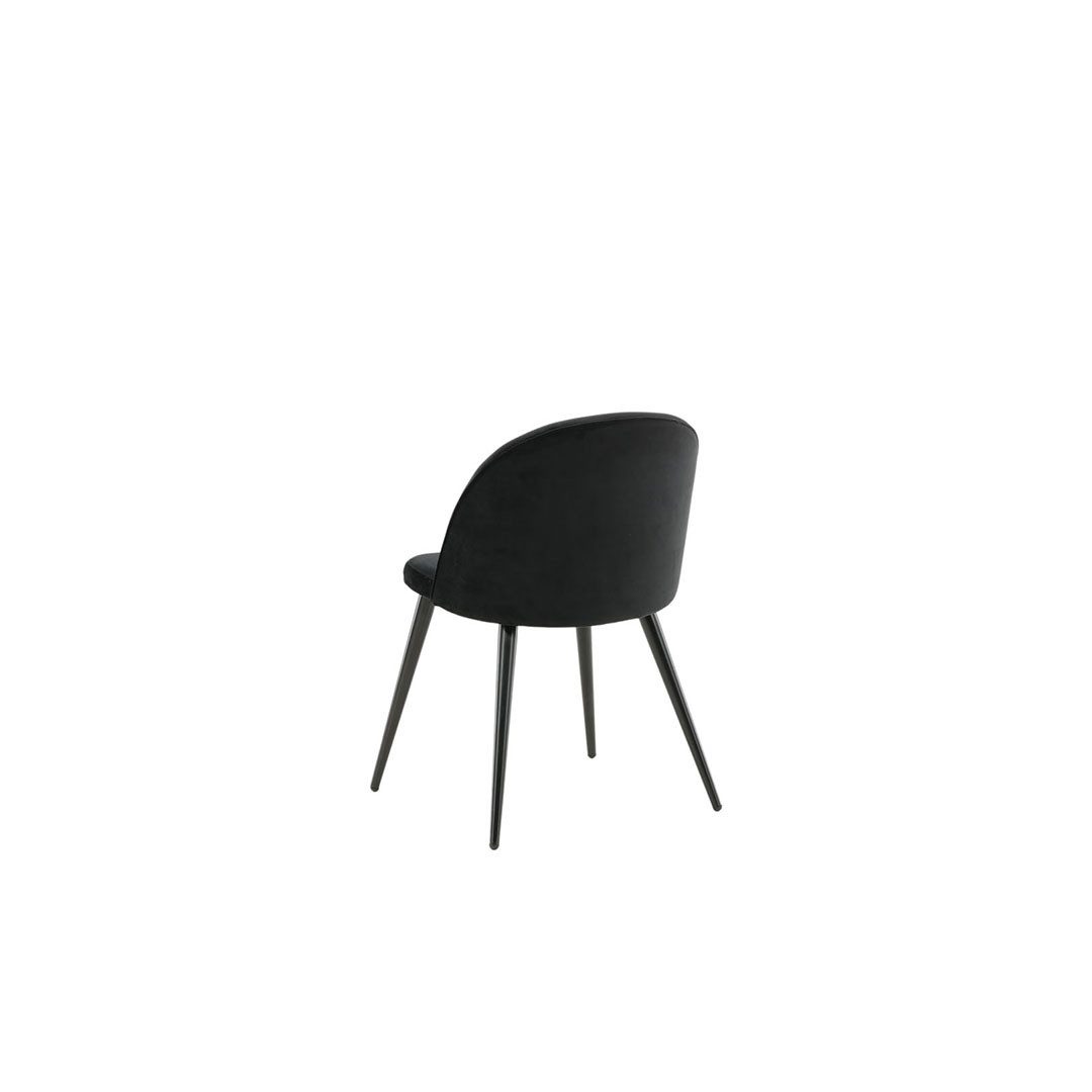 ebuy24 Essgruppe Tilst Essgruppe Tisch schwarz Marmor Print 90x160, (5-tlg) – Bild 5 von 5