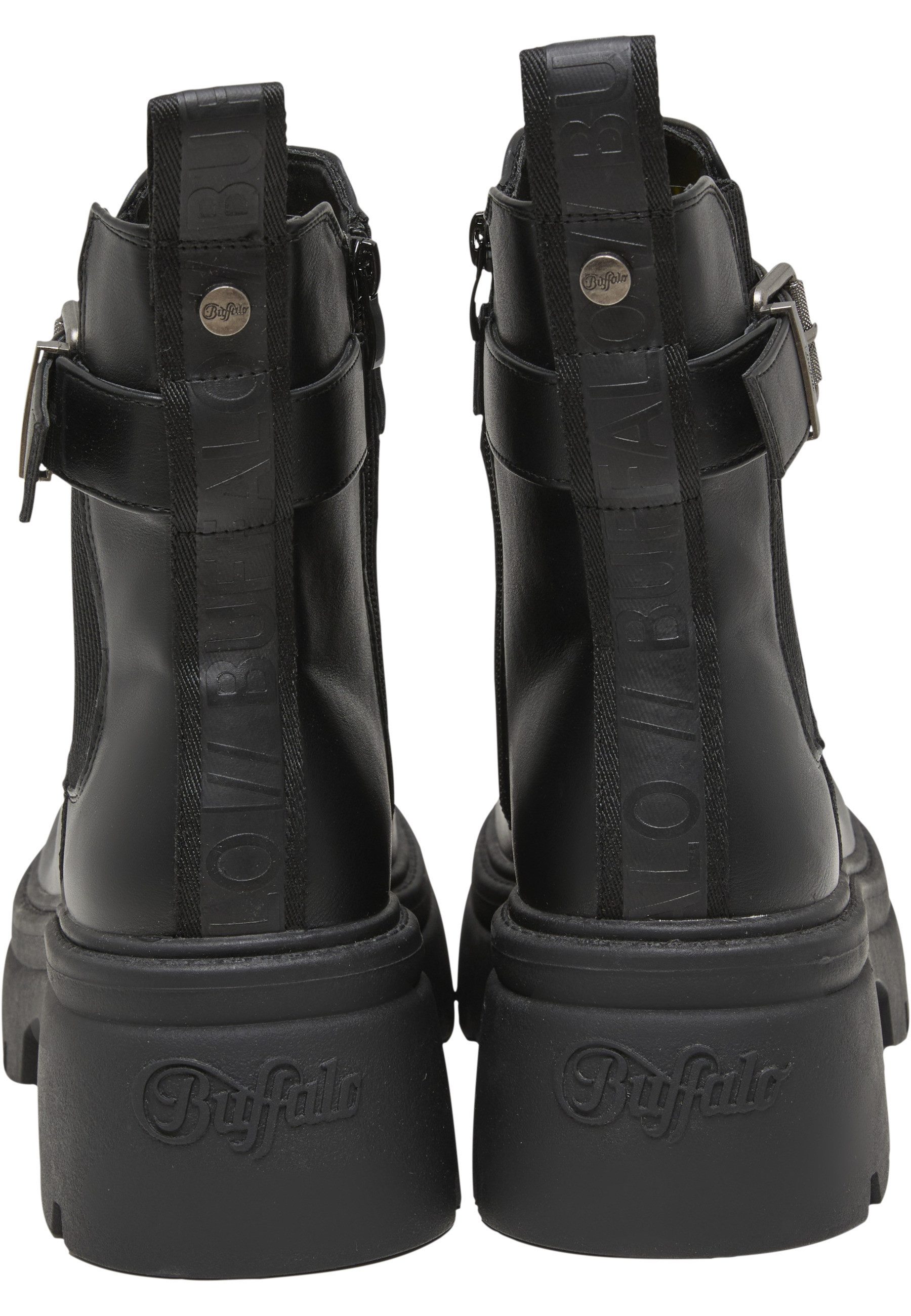 Buffalo Buffalo ZAVEN CHELSEA BUCKLE - VEGAN NAPPA Stiefel