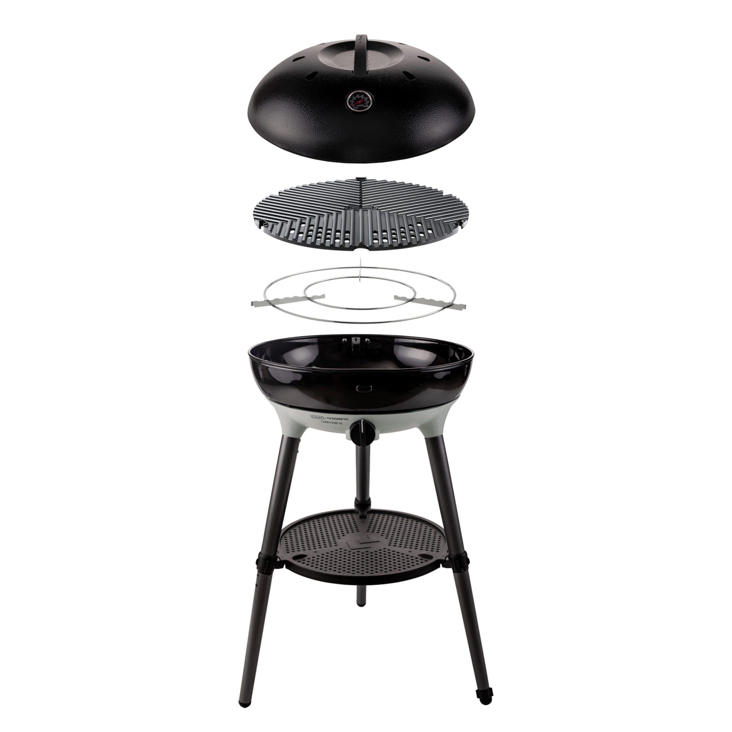 Camping-Gasgrill Cadac Carri Chef 50 BBQ 30mbar Gasgrill Campinggrill ø 50 cm