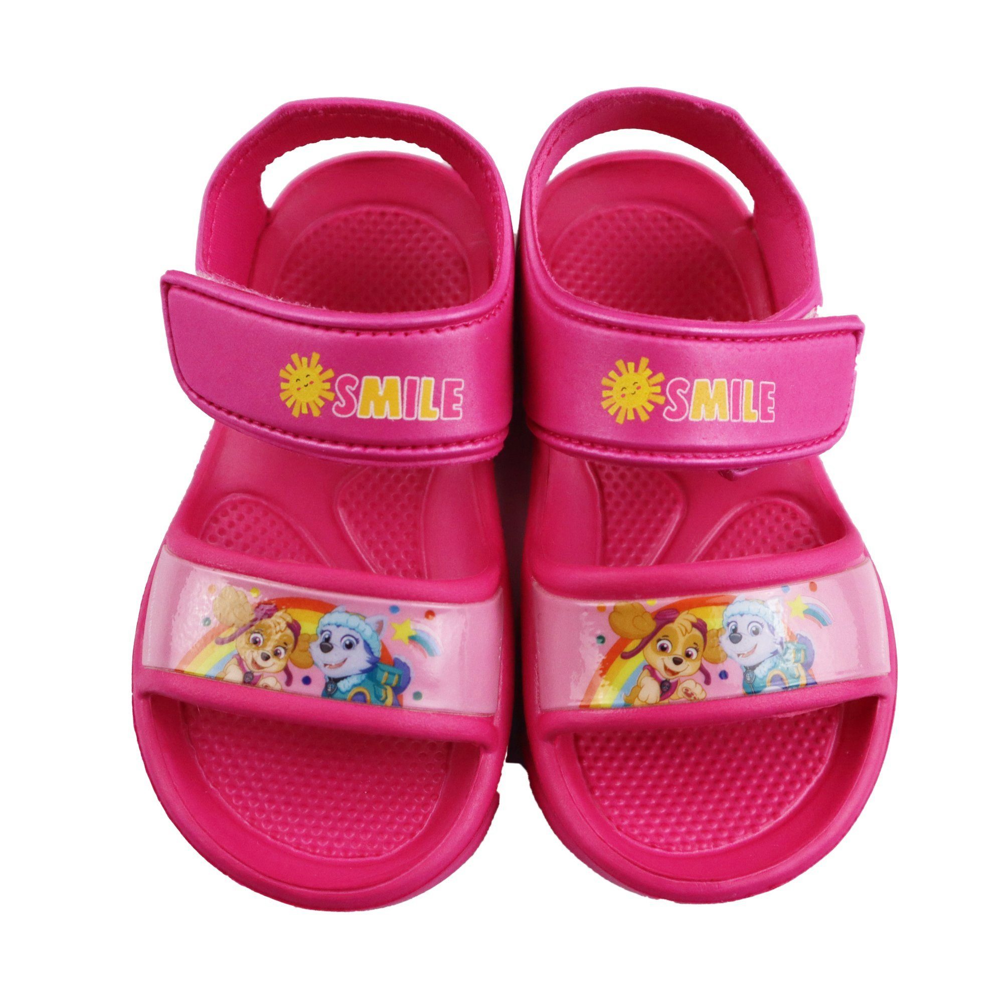 PAW PATROL Paw Patrol Skye Everest Mädchen Kinder Sandalen mit Klettverschluss Sandale Gr. 22 bis 28