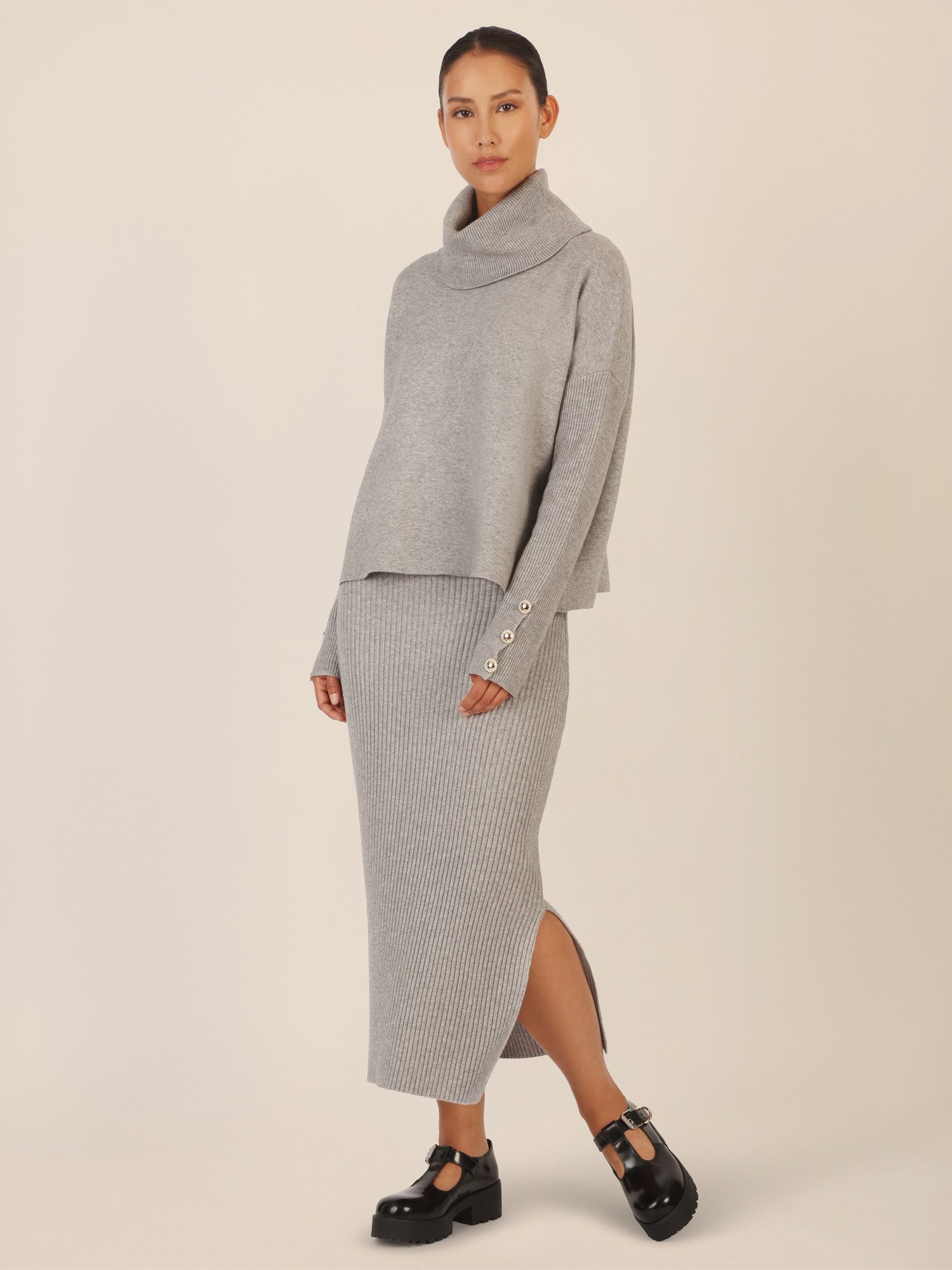 Apart Maxirock in Midi Länge günstig online kaufen