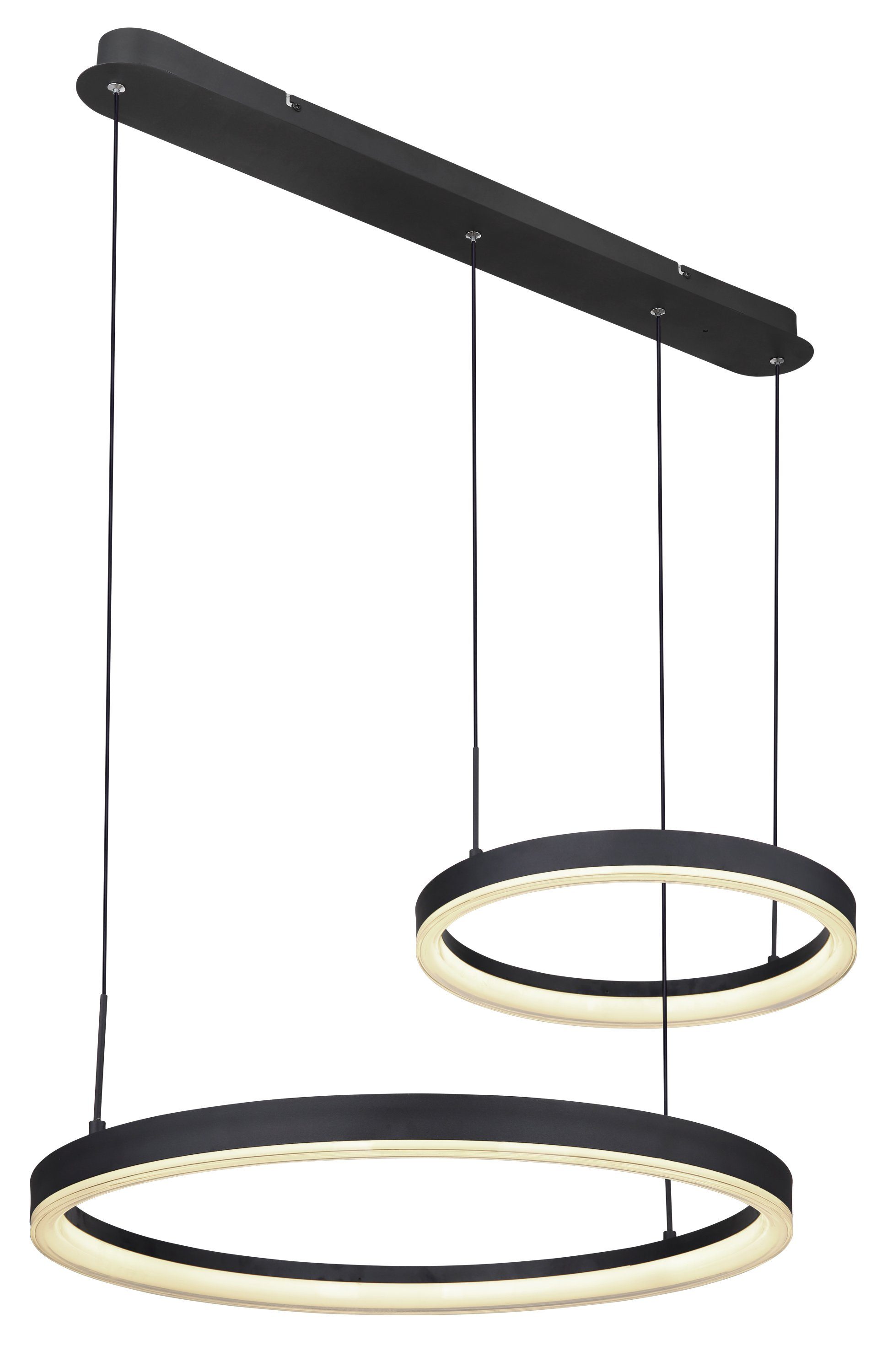 GLOBO LEUCHTEN Hängeleuchte schwarz GLOBO AUGUSTO Lighting LBH cm Hängeleuchte, Hängeleuchte 82.50x60x150