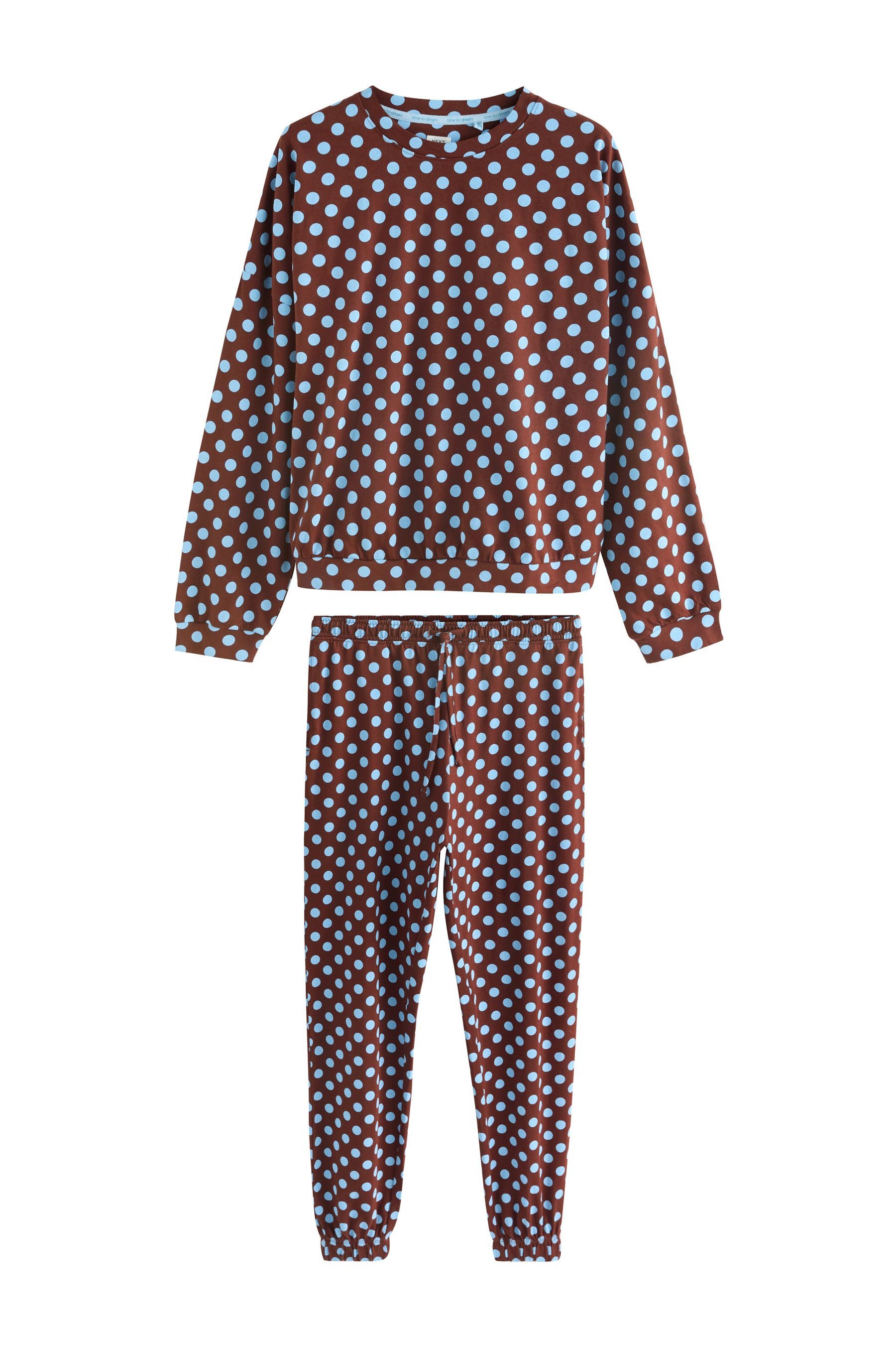 Pyjama Langärmeliger Pyjama aus Baumwolle