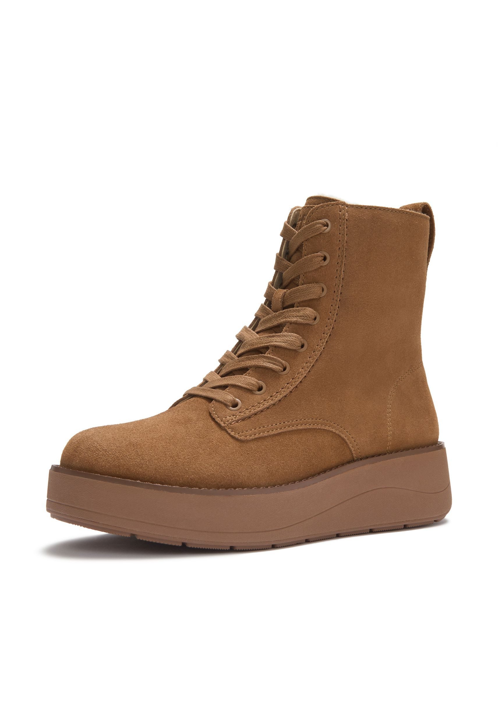 Fitflop GEN-FF ROAM SHEARLING SUEDE BOOTS Stiefelette Terracotta Tan